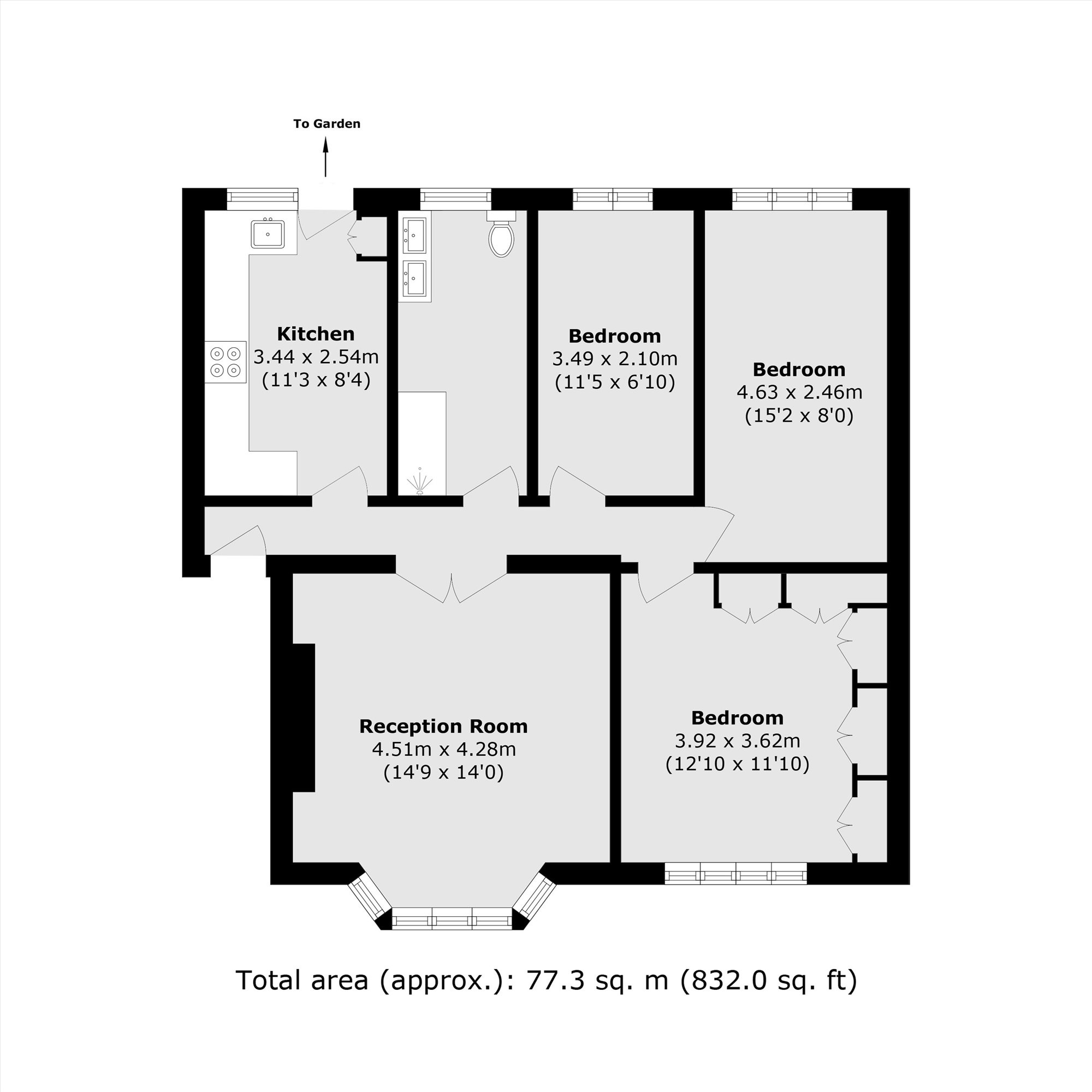 Brownlow Road, Southgate floorplan