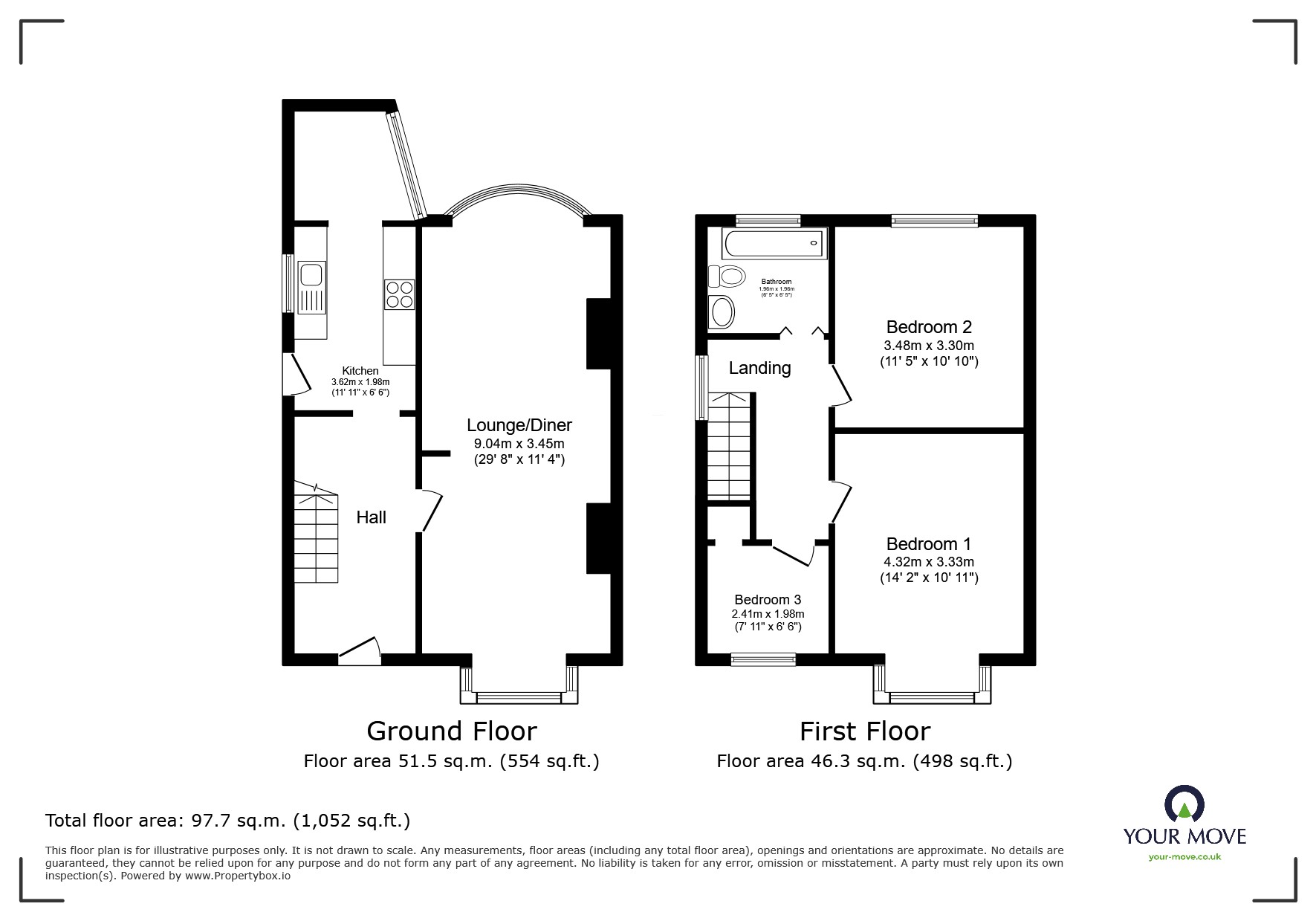31, Gwencole Crescent, Leicestershire floorplan