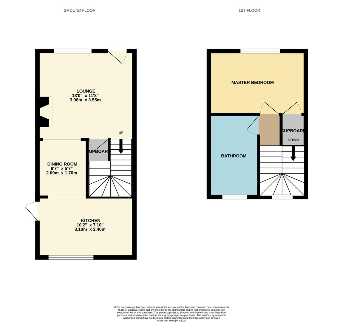 141, Harborough Road, Northampton floorplan