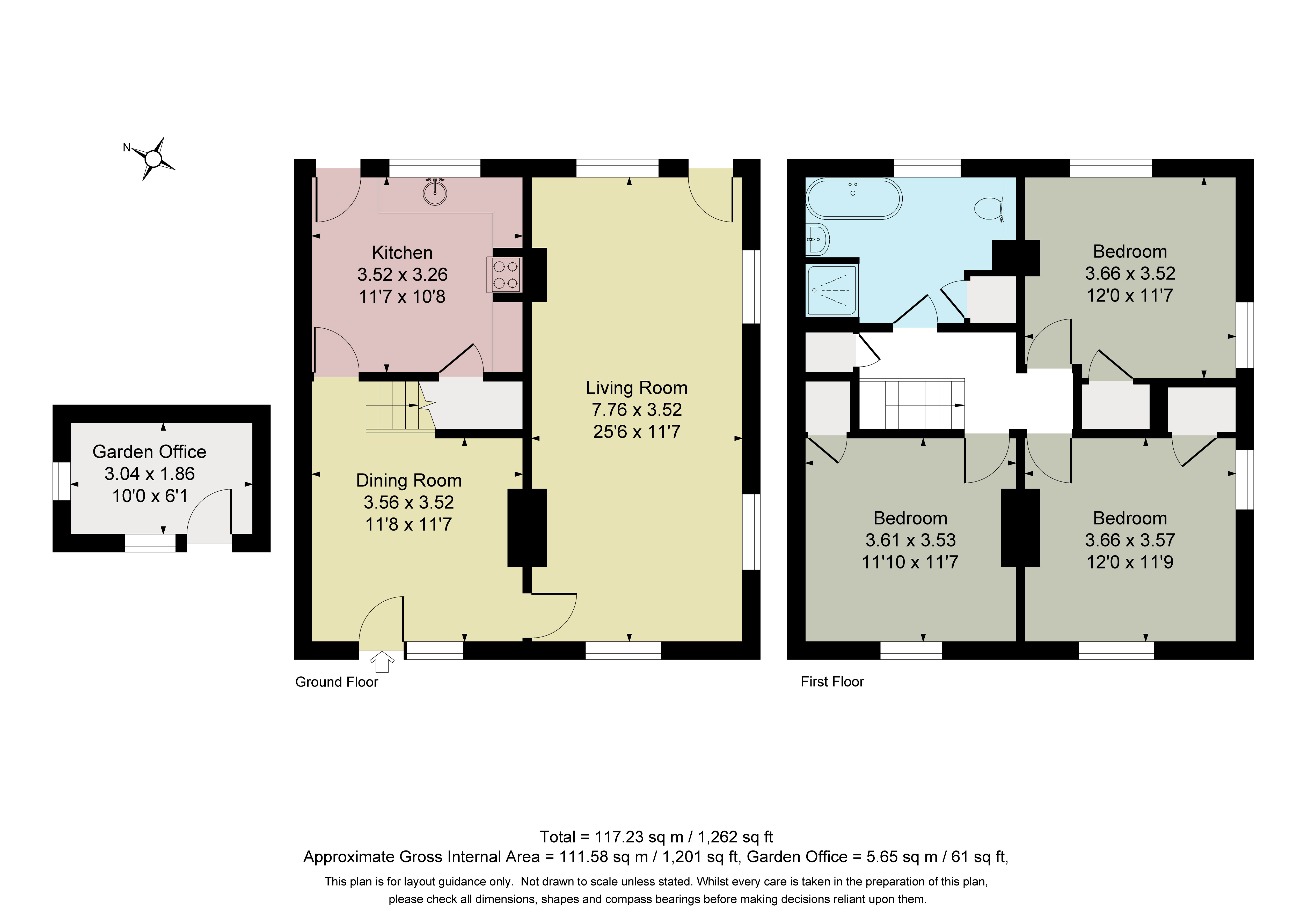 1 White Hart Cottages,, The Street, Cranleigh floorplan