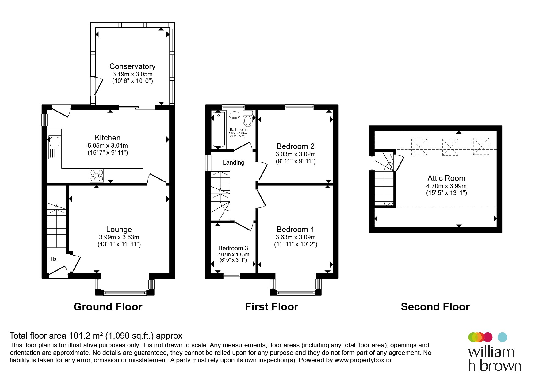 5, Bonet Lane, Rotherham floorplan