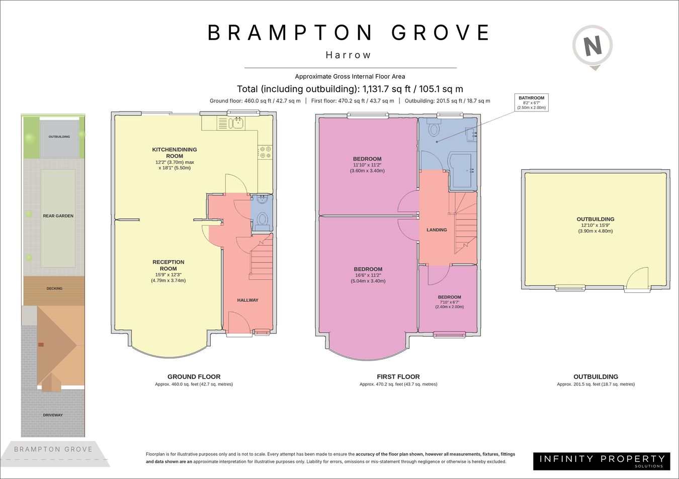 Brampton Grove, Harrow floorplan