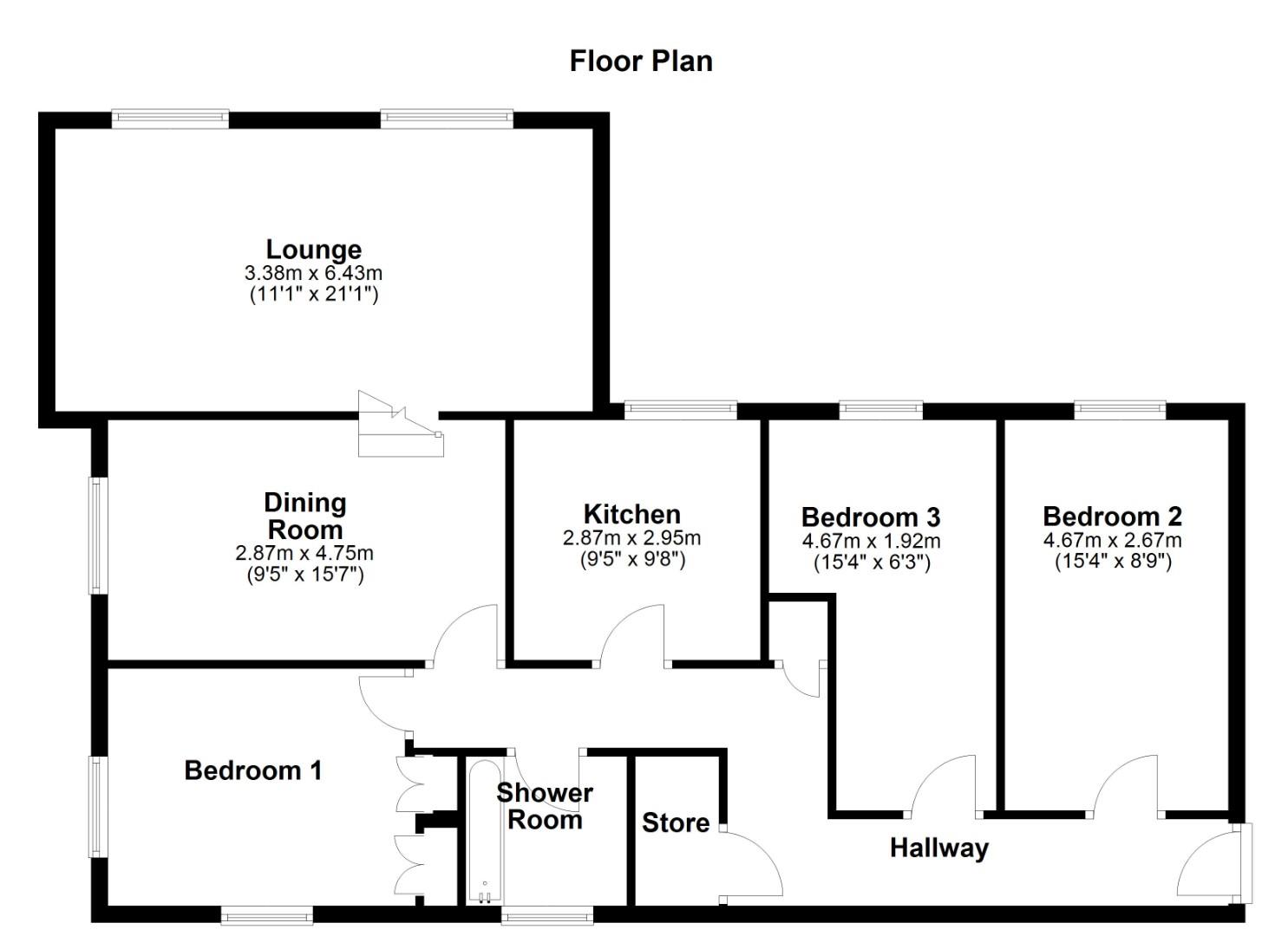 3 Brewers Court, Kirkgate, Thirsk floorplan