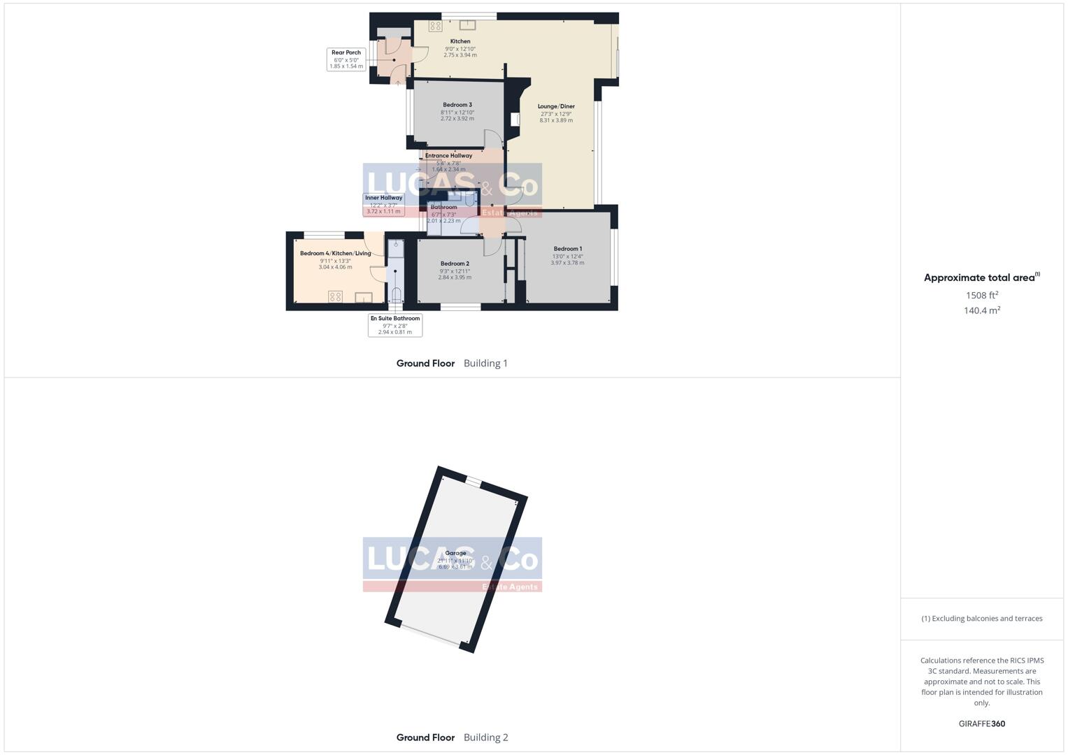 White Rock, Pentre Gwyddel, Rhoscolyn floorplan