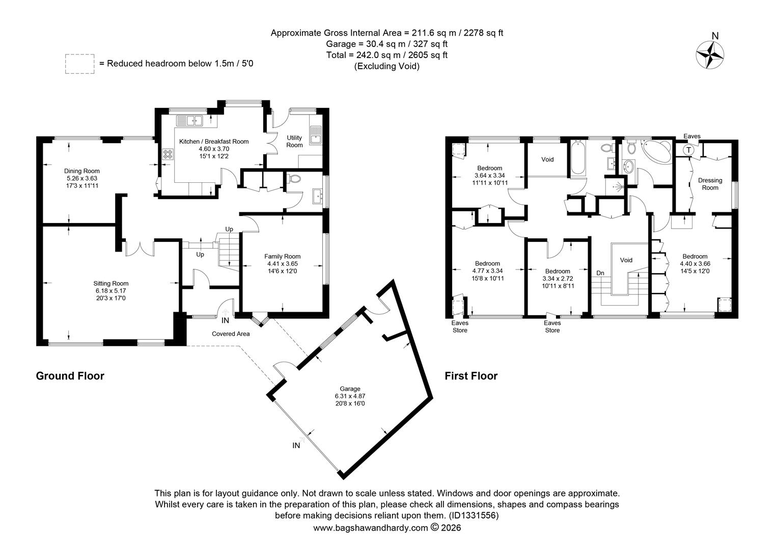24, Warren Avenue, South Cheam floorplan