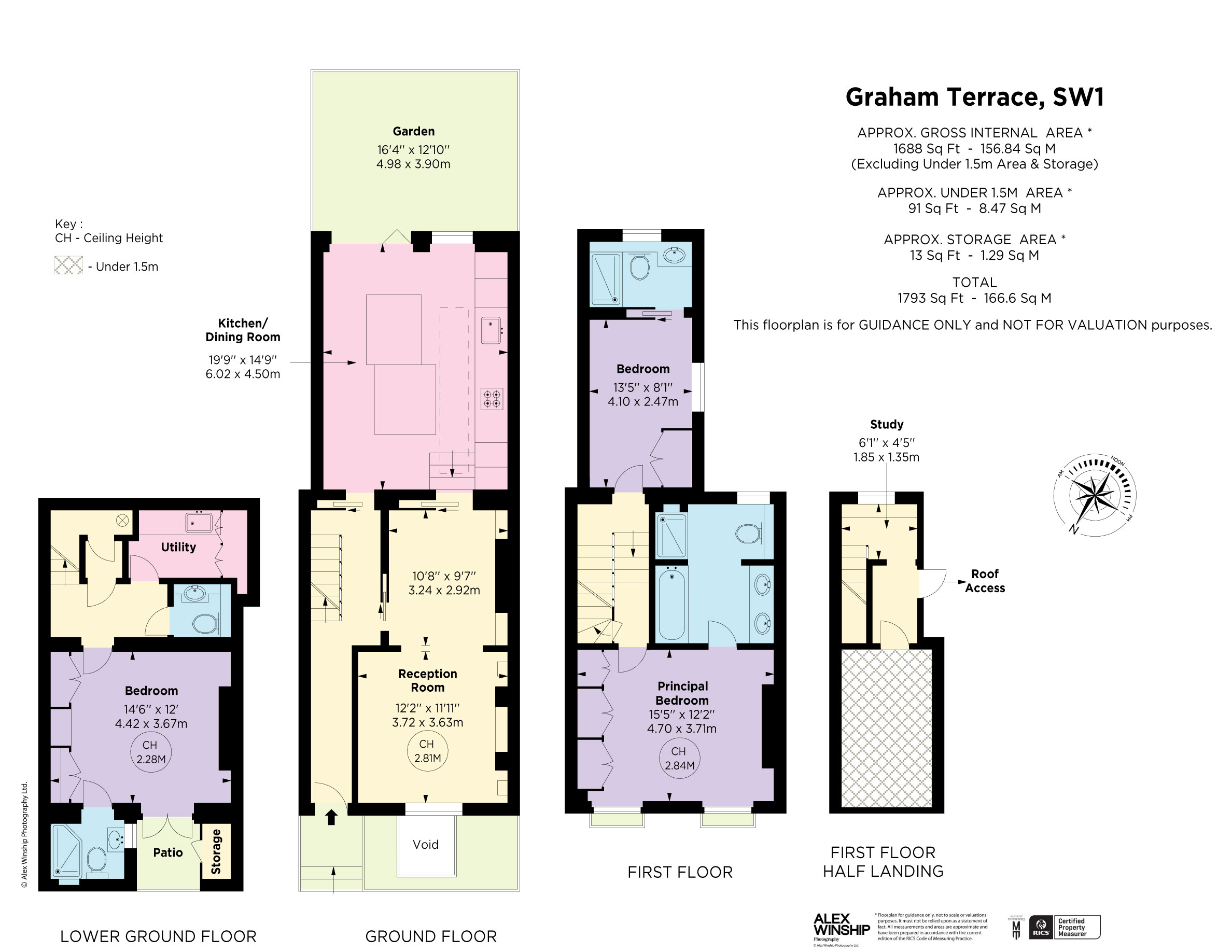 Graham Terrace, Belgravia, London SW1W, 3 bedroom terraced house for