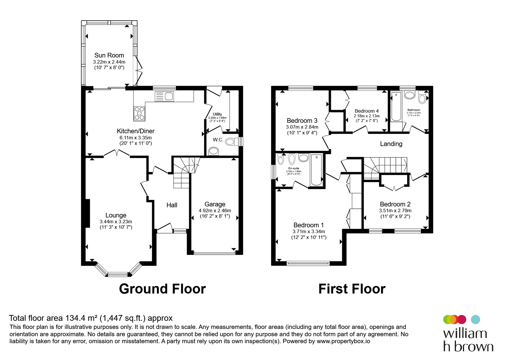 7, Lilac Grove, Doncaster floorplan