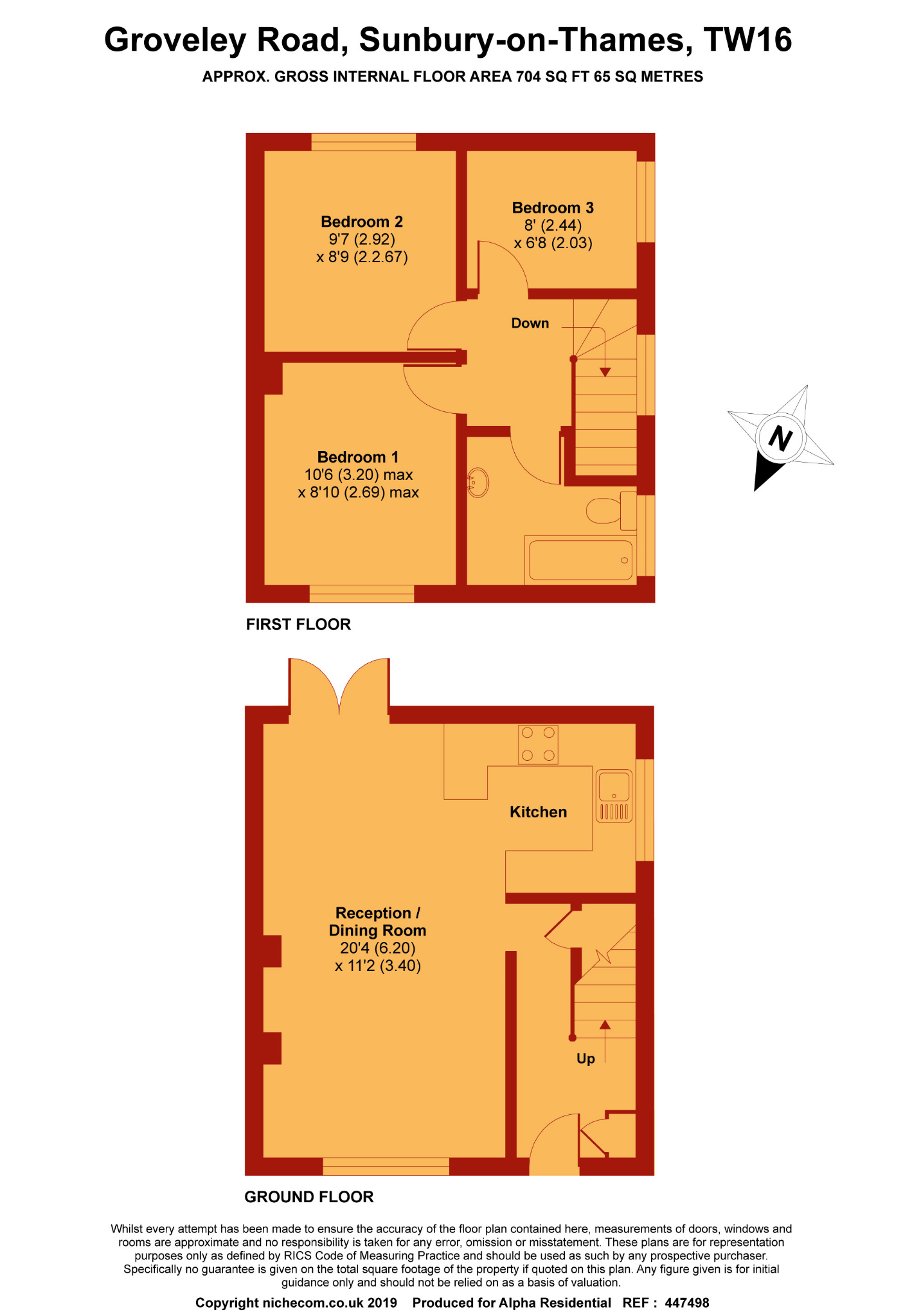 3 Bedrooms Semi-detached house for sale in Groveley Road, Sunbury-On-Thames TW16