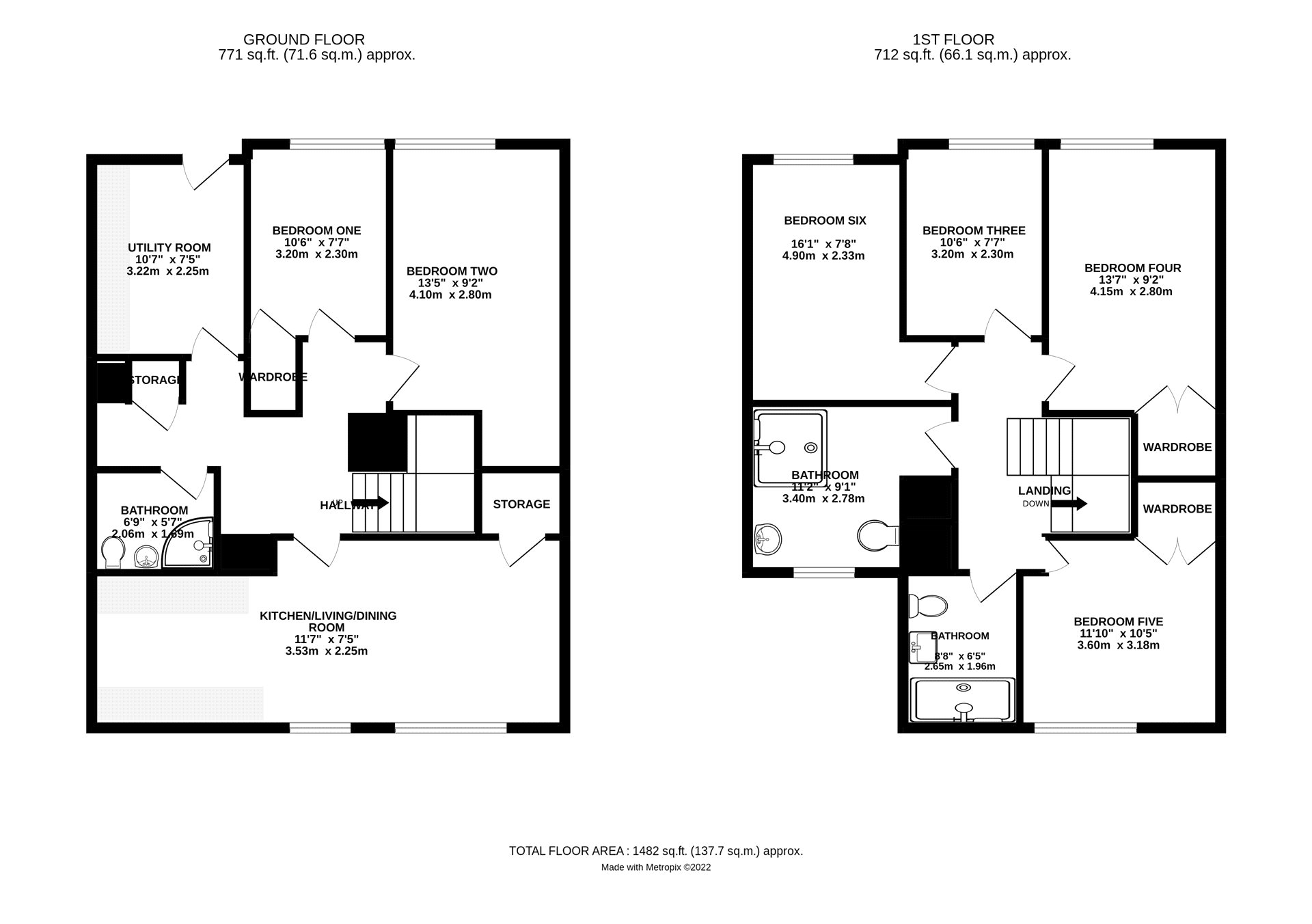 Room 2, 36, Lauradale, Bracknell floorplan