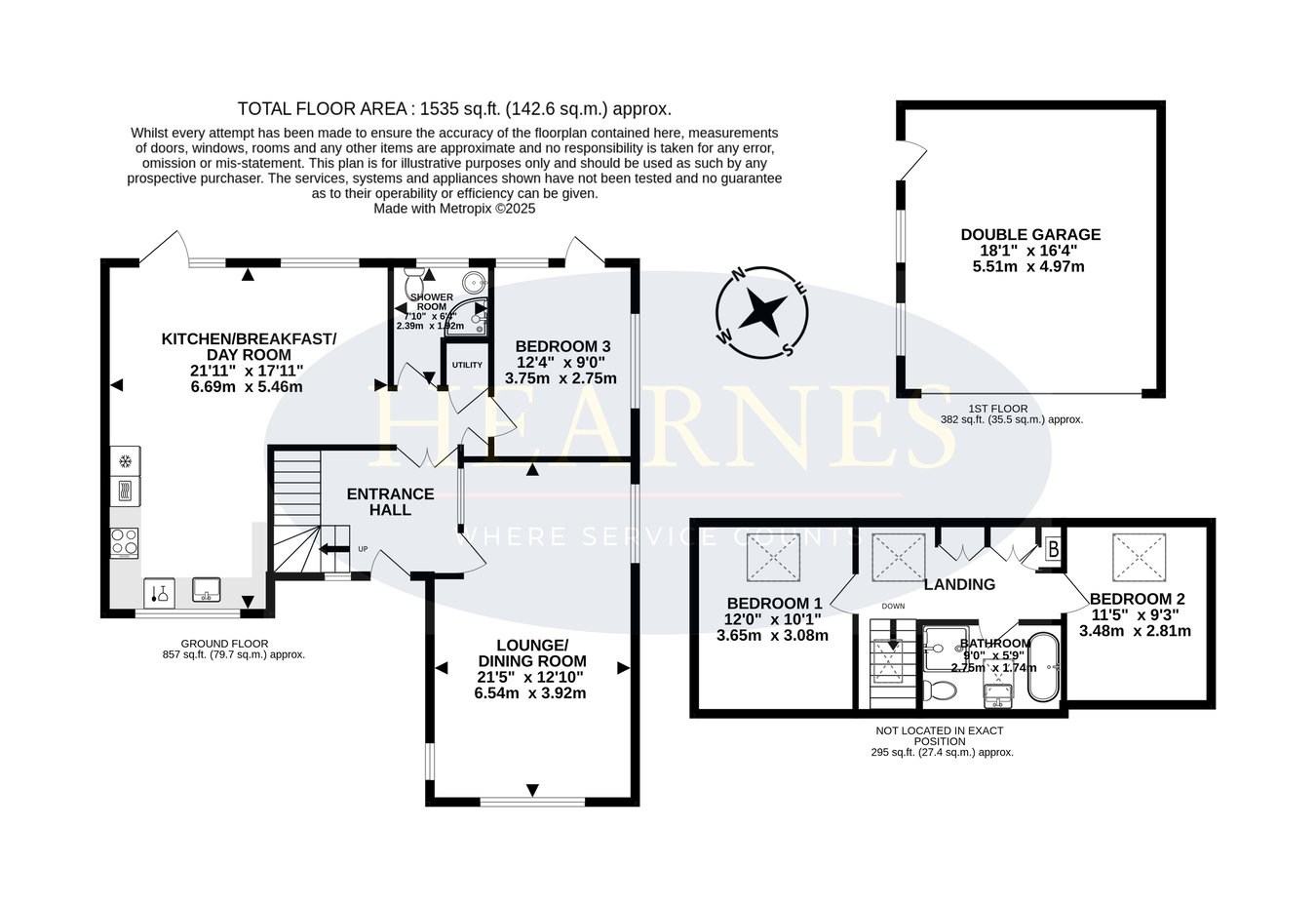 110, Glenmoor Road, Ferndown floorplan