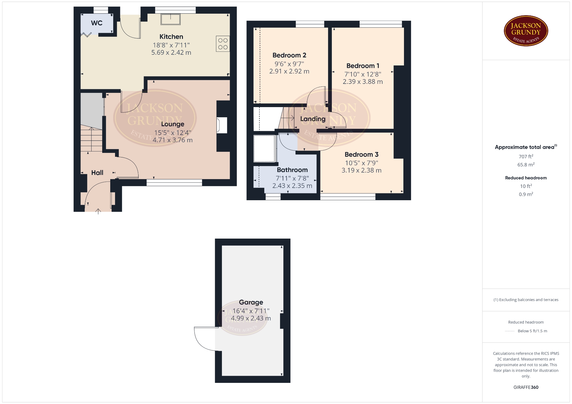 42, South Close, Long Buckby floorplan
