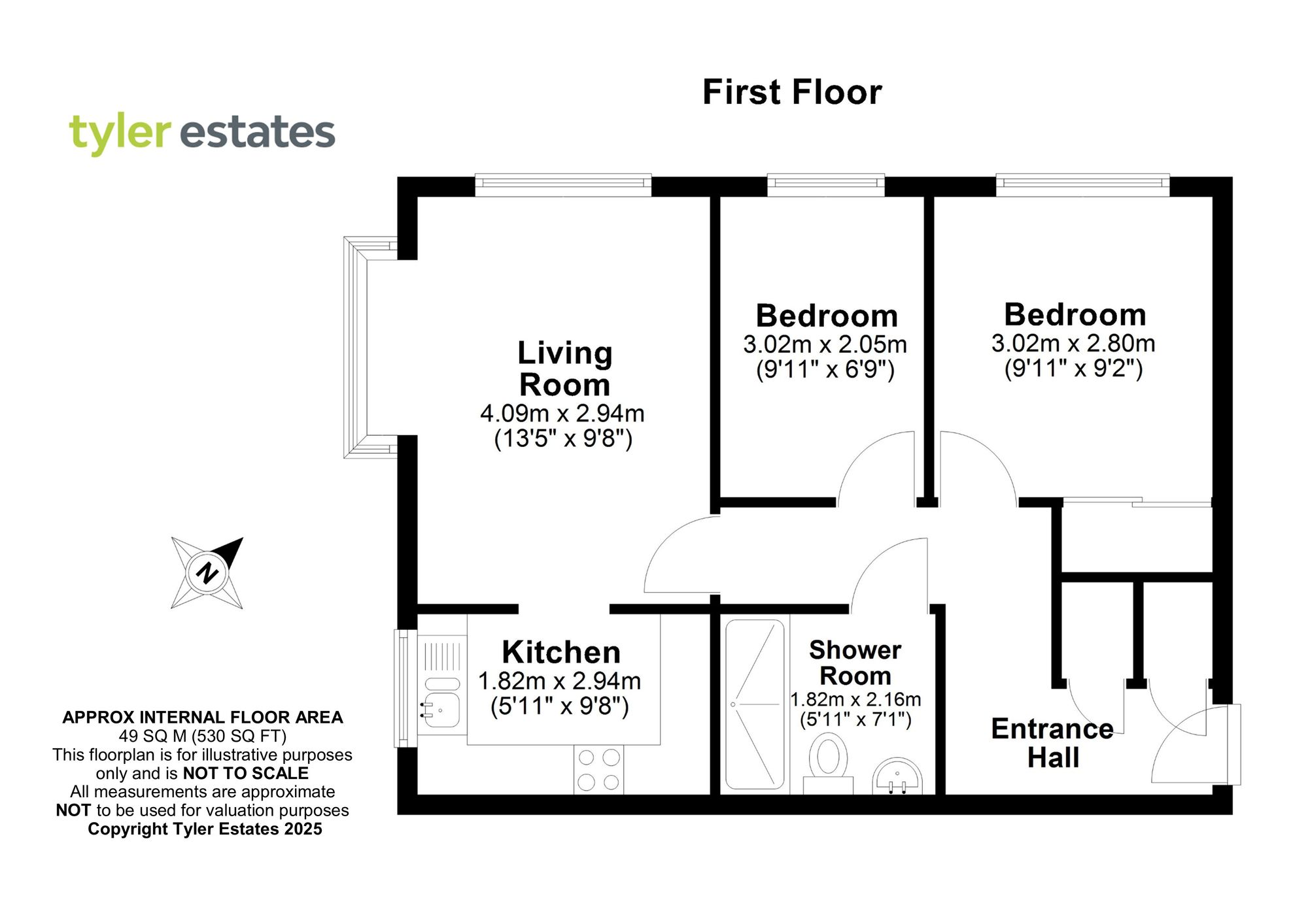 33 Allington Court Outwood Common Road, Billericay floorplan