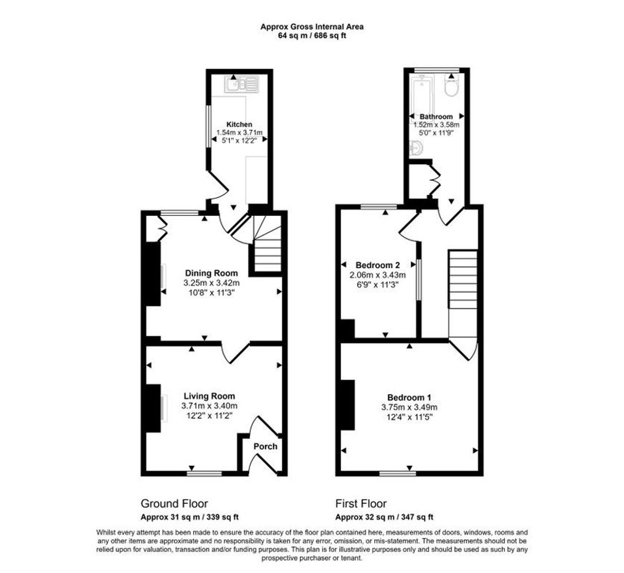 4 Vine Street, Malton floorplan