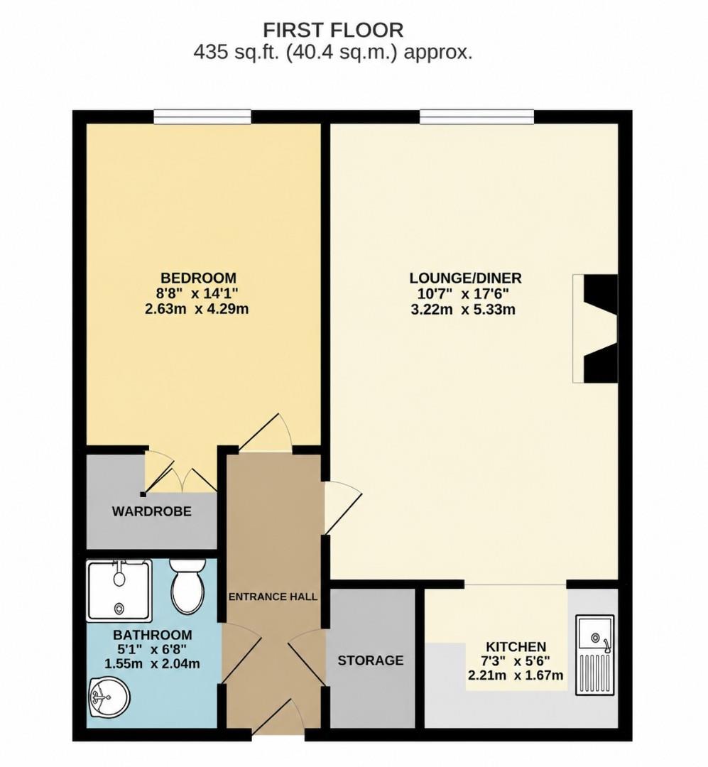 25 Homecedars House, Elstree Road, Bushey Heath floorplan