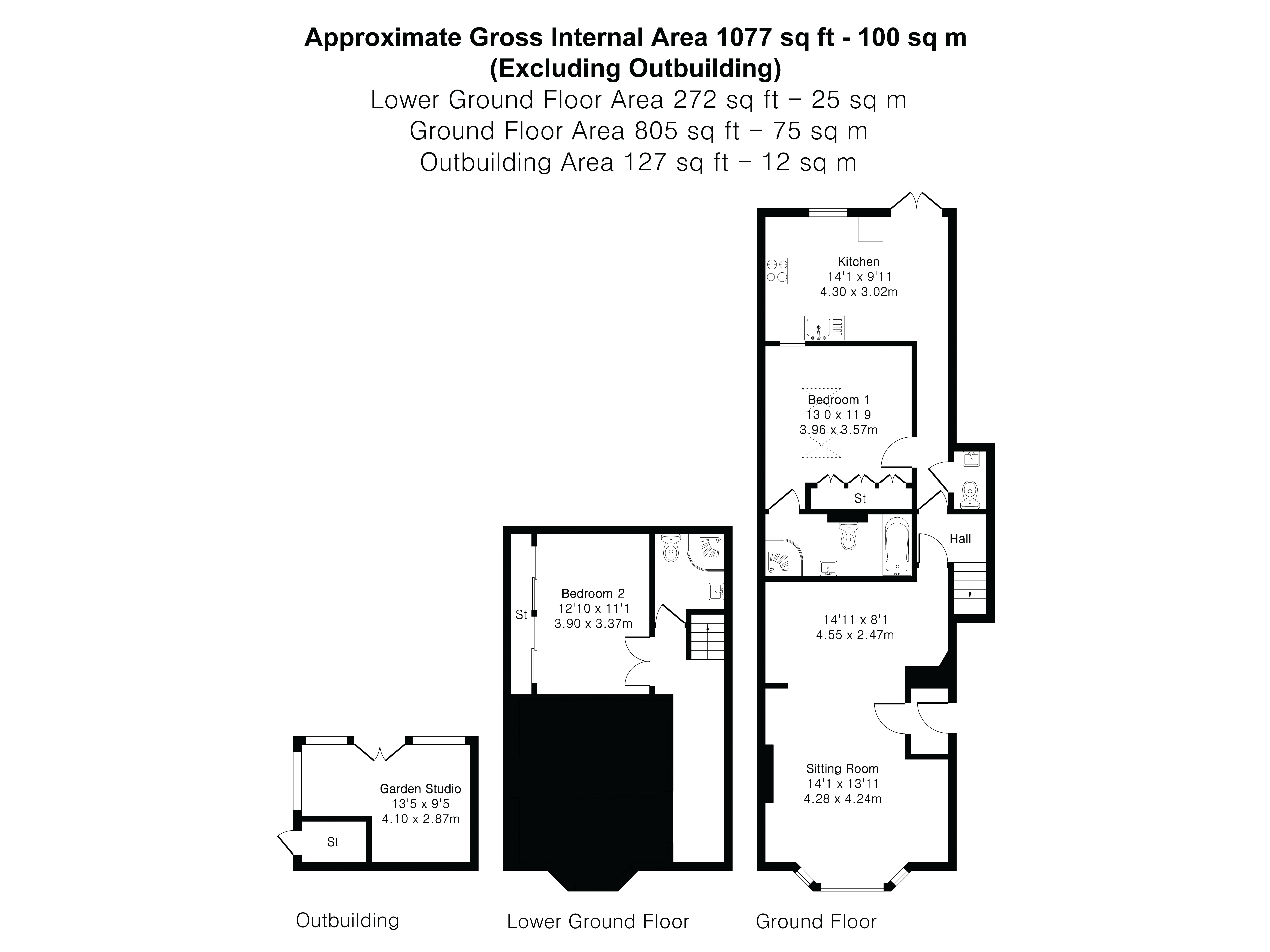Flat 1, 7, Station Road, Oxfordshire floorplan