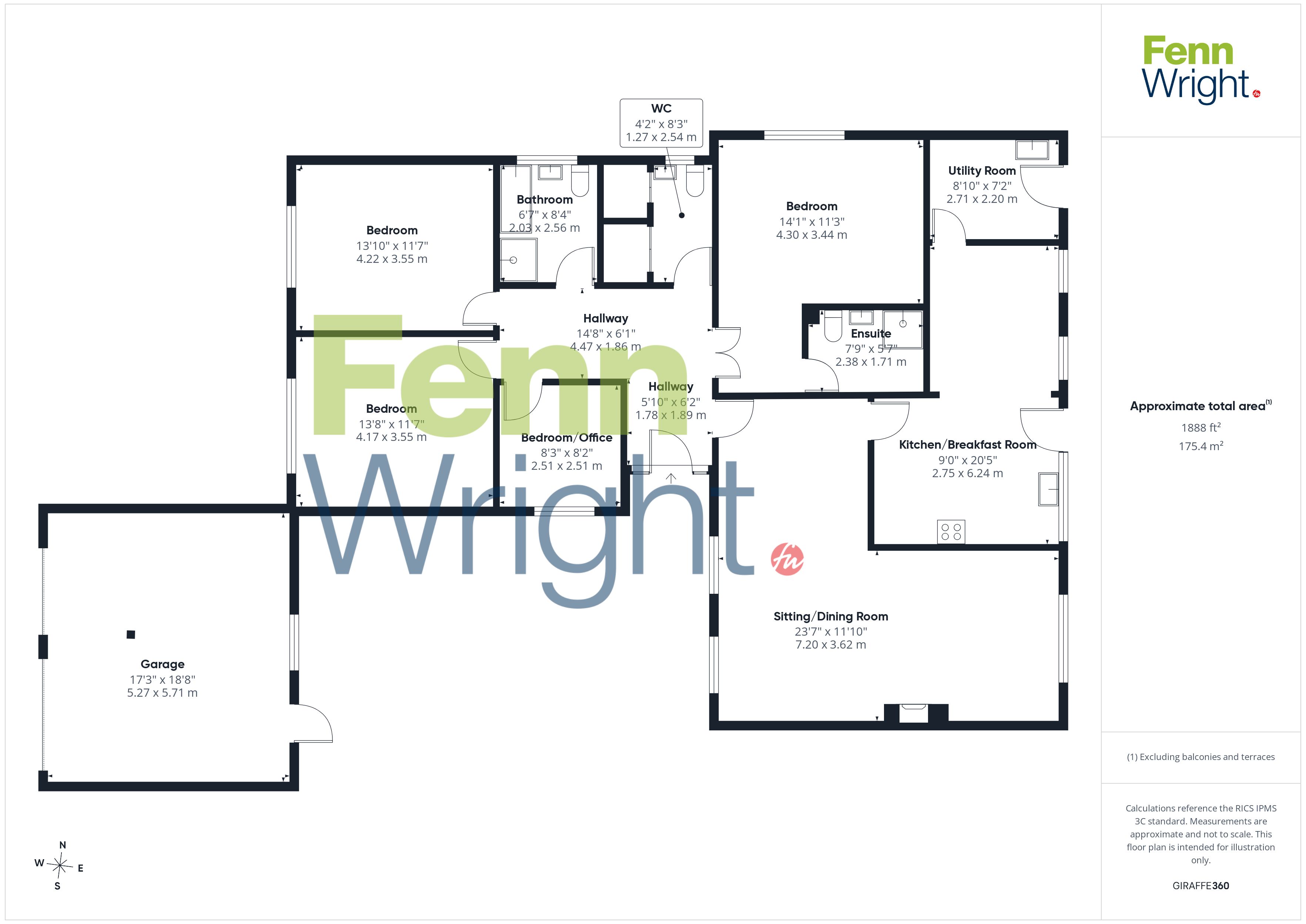 43, Broad Road, Woodbridge floorplan