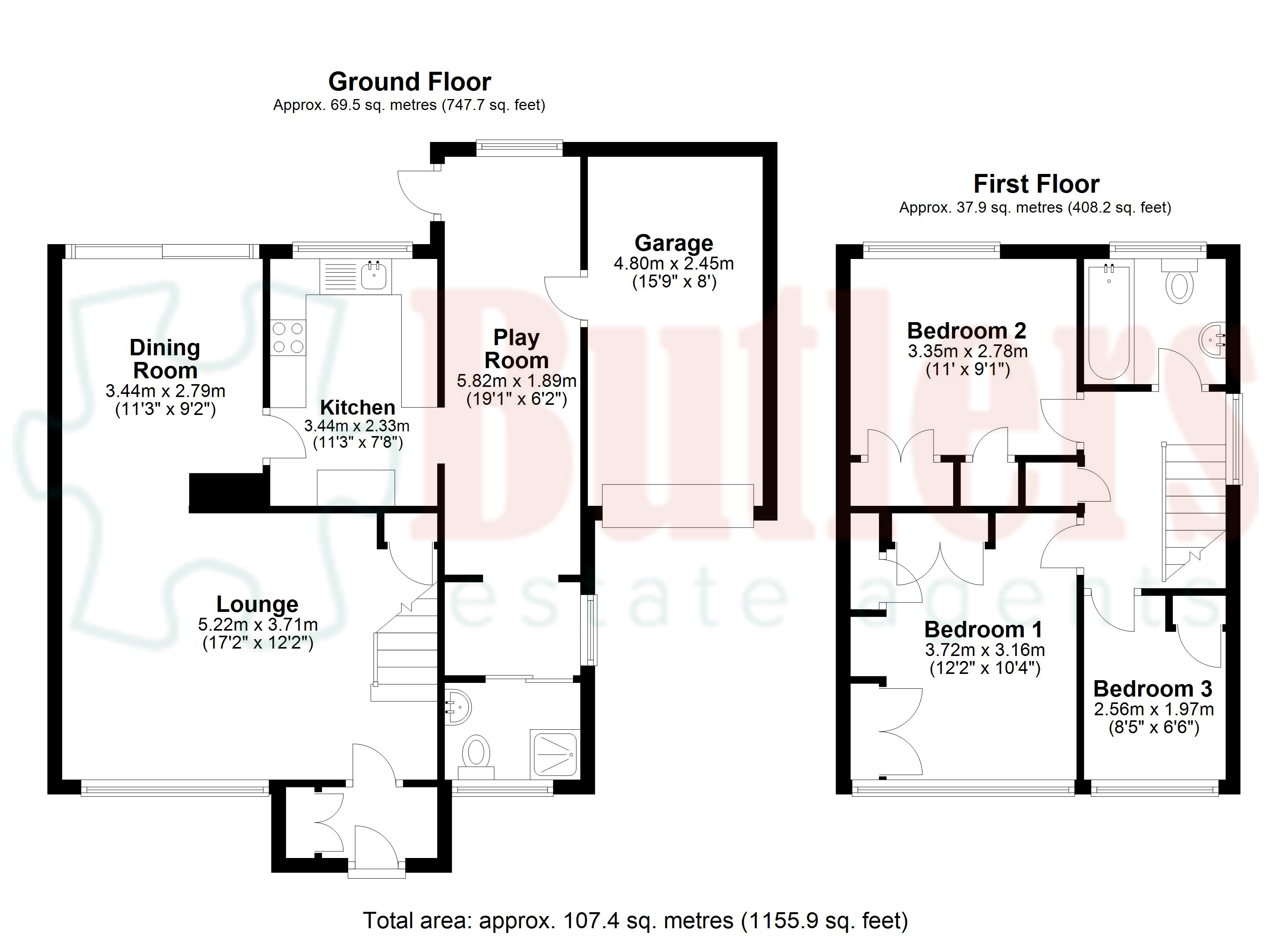 3 Bedrooms Semi-detached house for sale in Bosanquet Road, Hoddesdon EN11