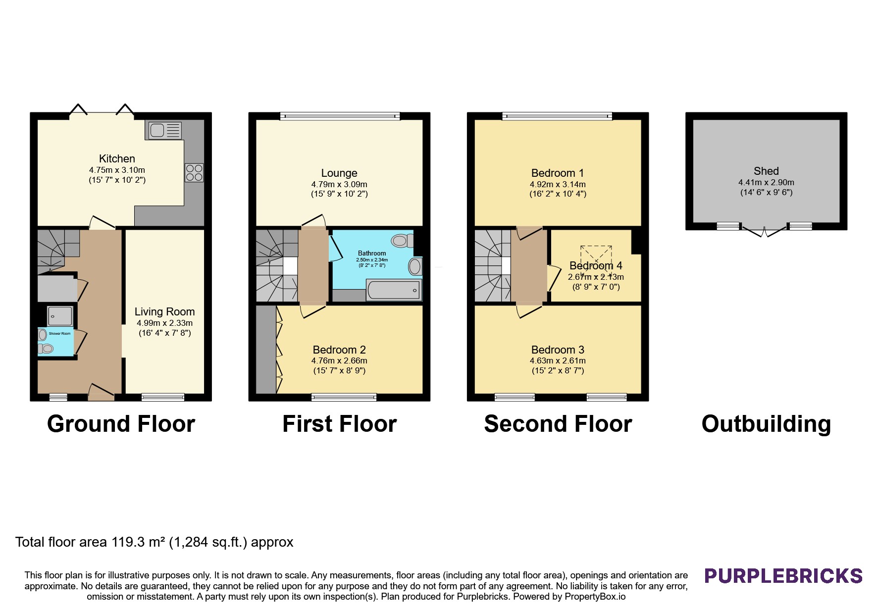 1, Catling Close, Forest Hill floorplan