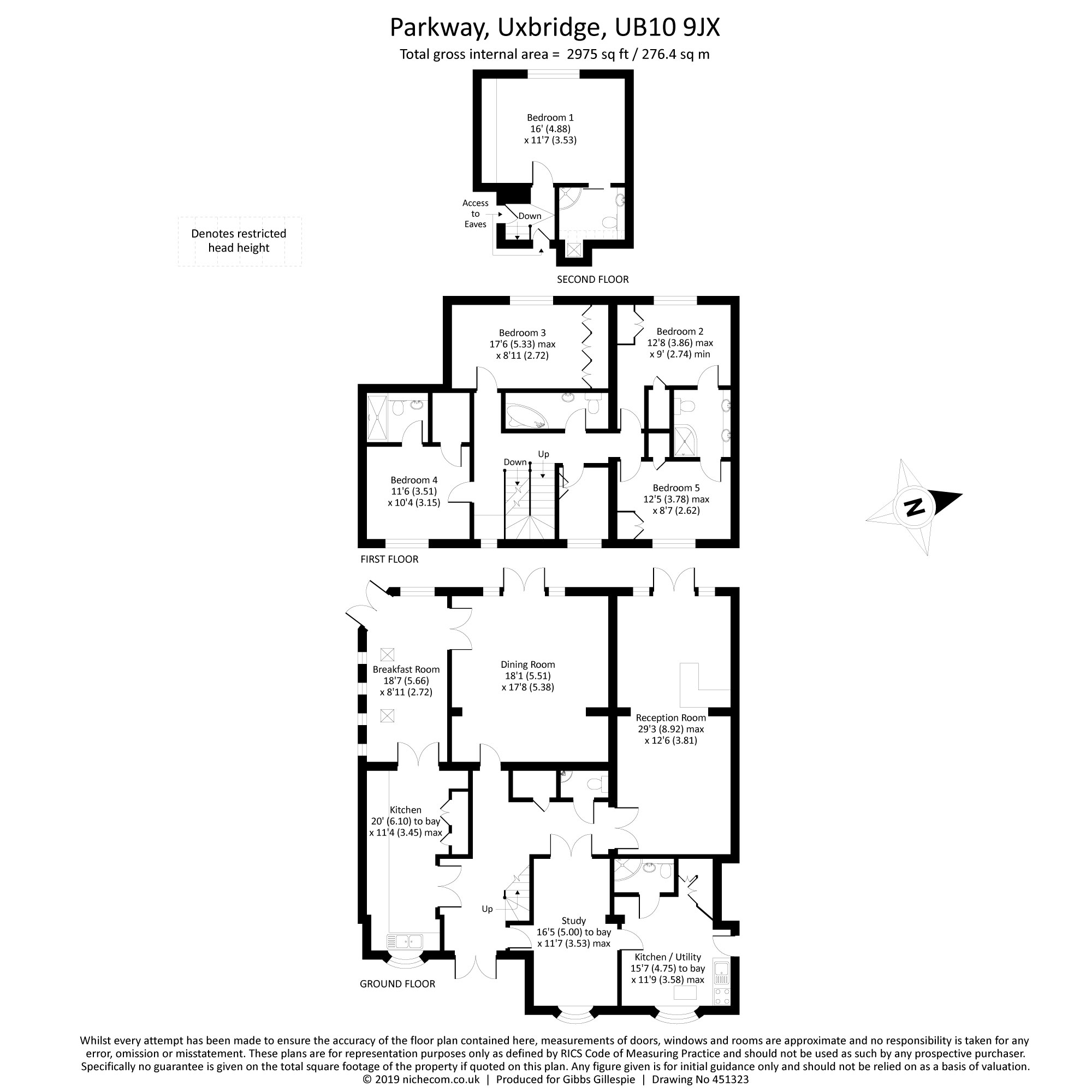 6 Bedrooms Detached house for sale in Parkway, Hillingdon, Middlesex UB10