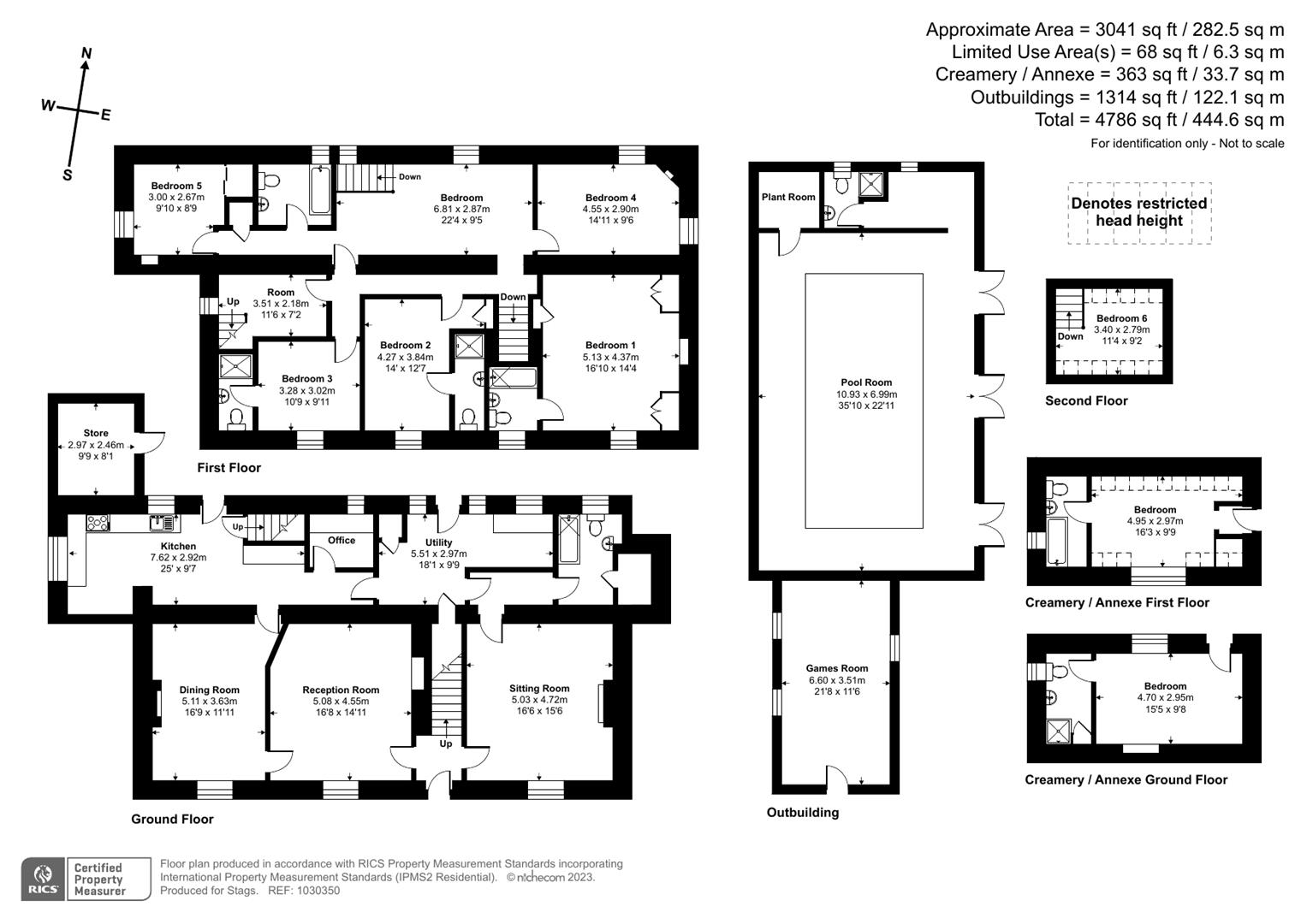 HC, Park Farmhouse, Bridport floorplan