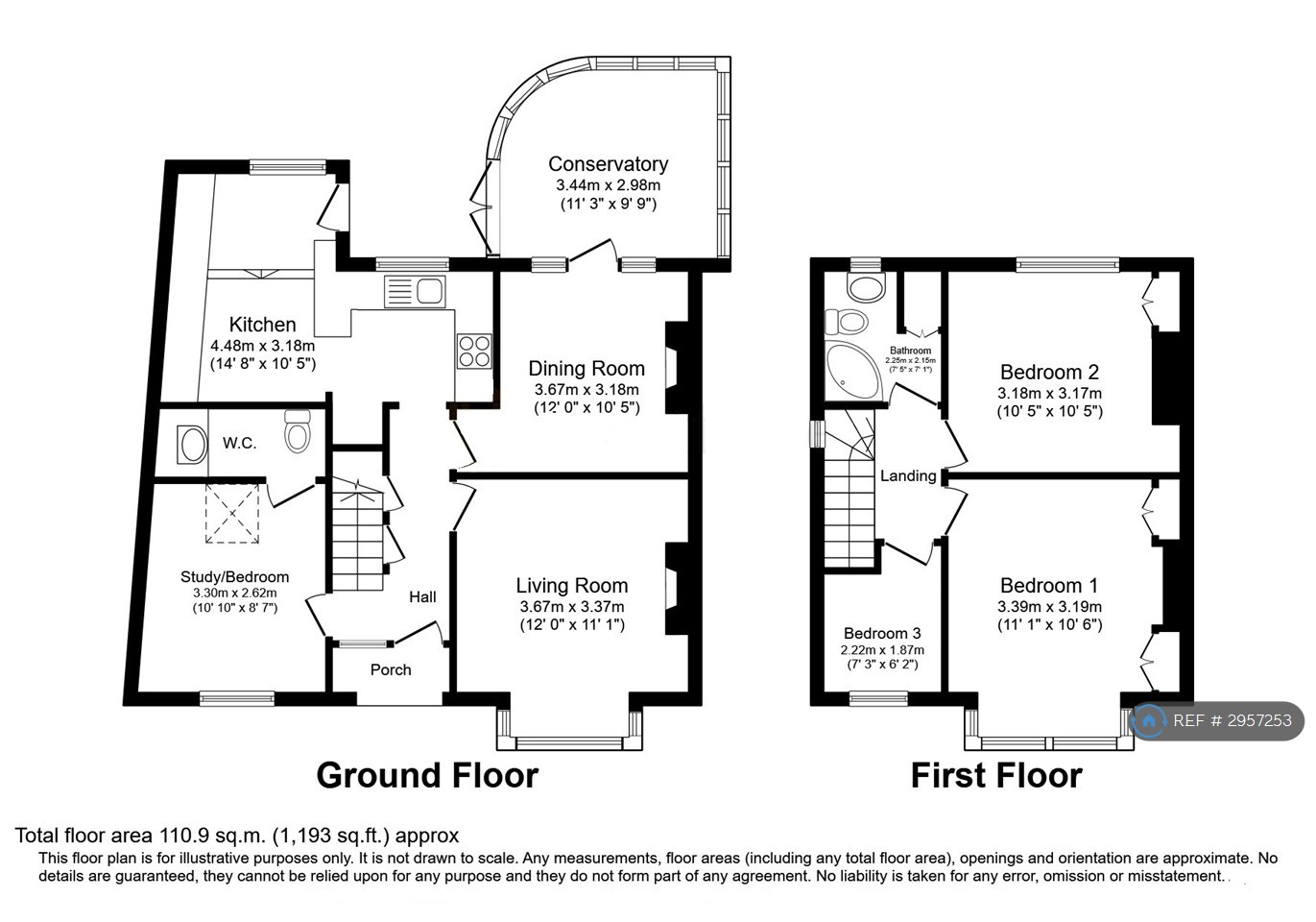 St Peters Road, Abingdon floorplan