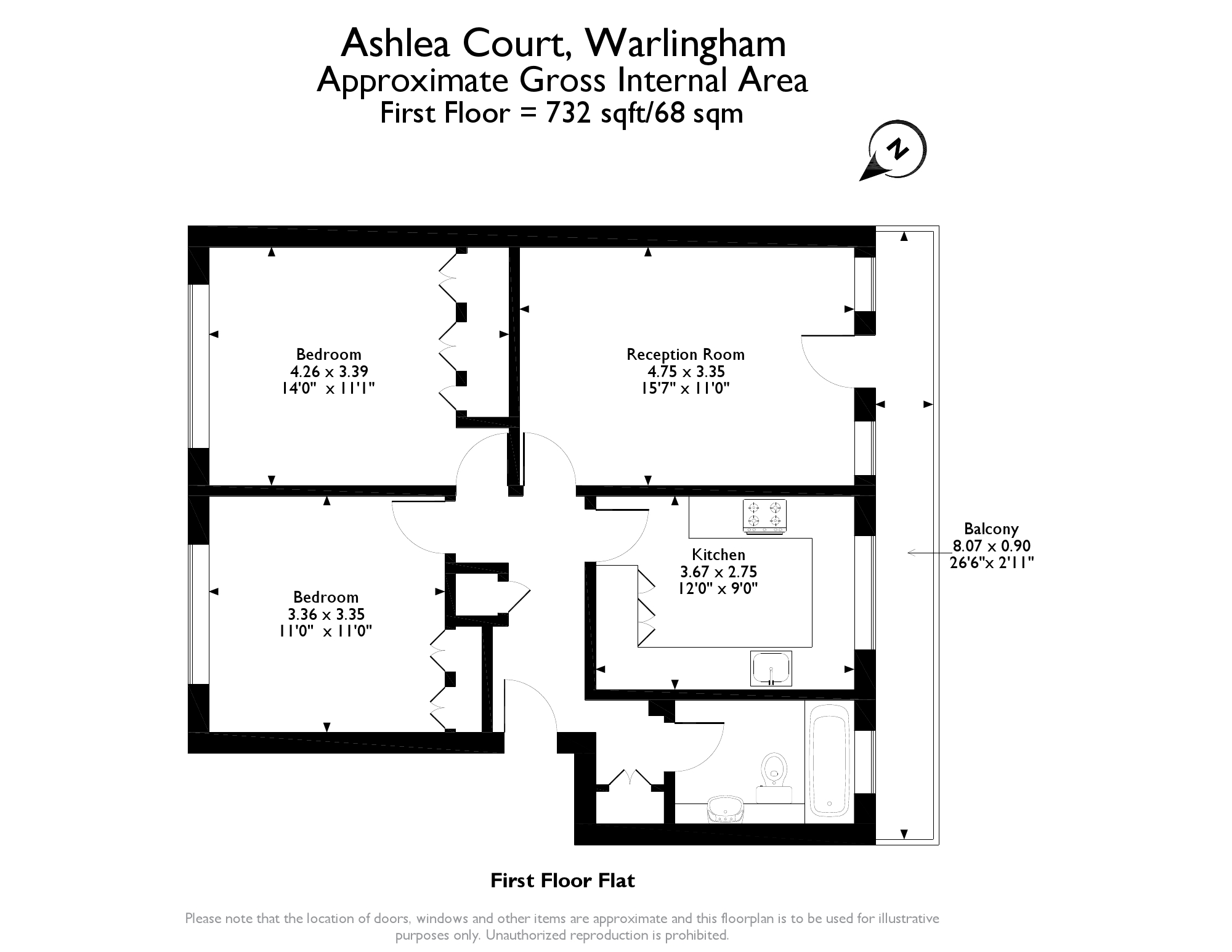 2 Bedrooms Flat for sale in 44 Westhall Road, Warlingham CR6