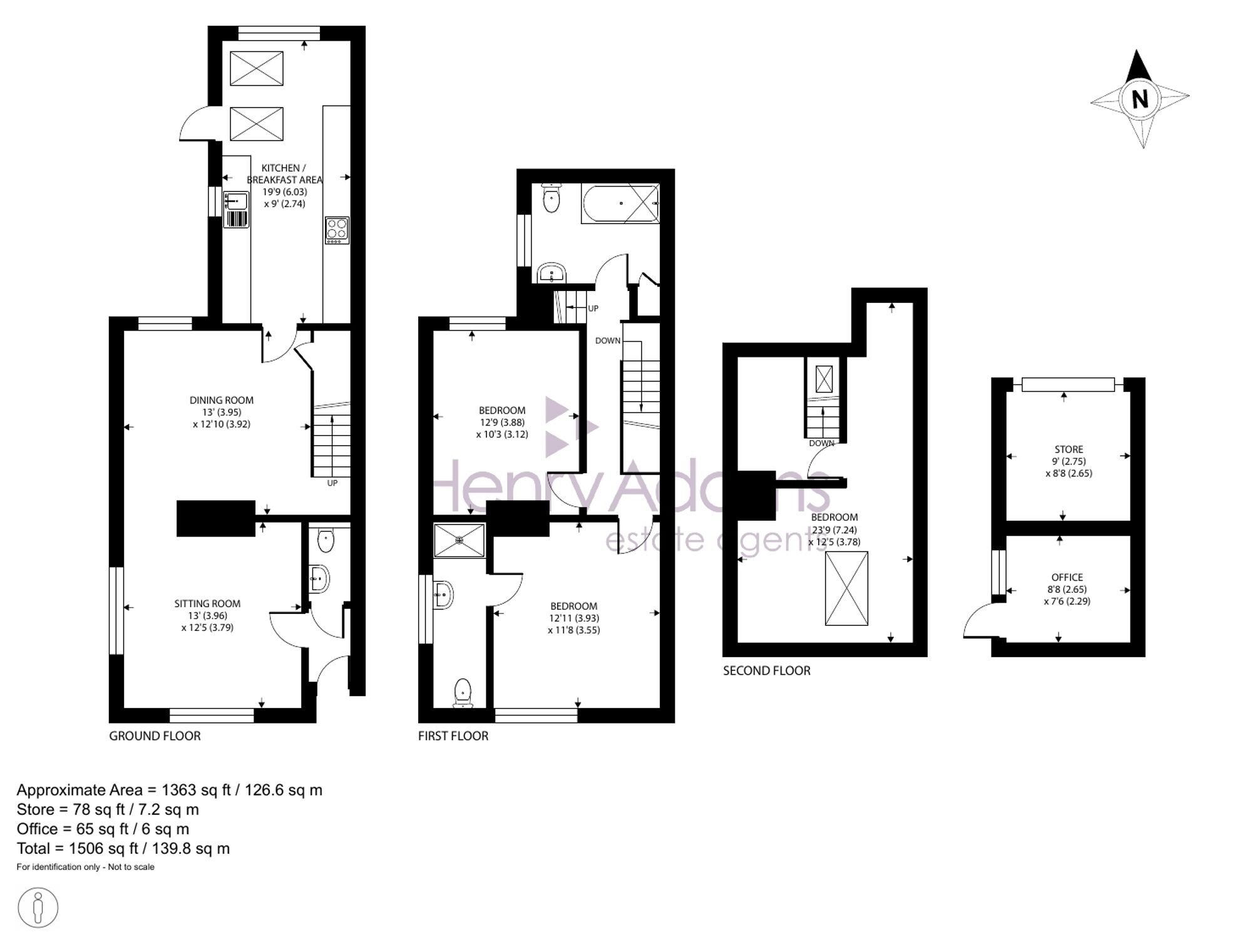 1 South View Mill Lane, Chichester floorplan