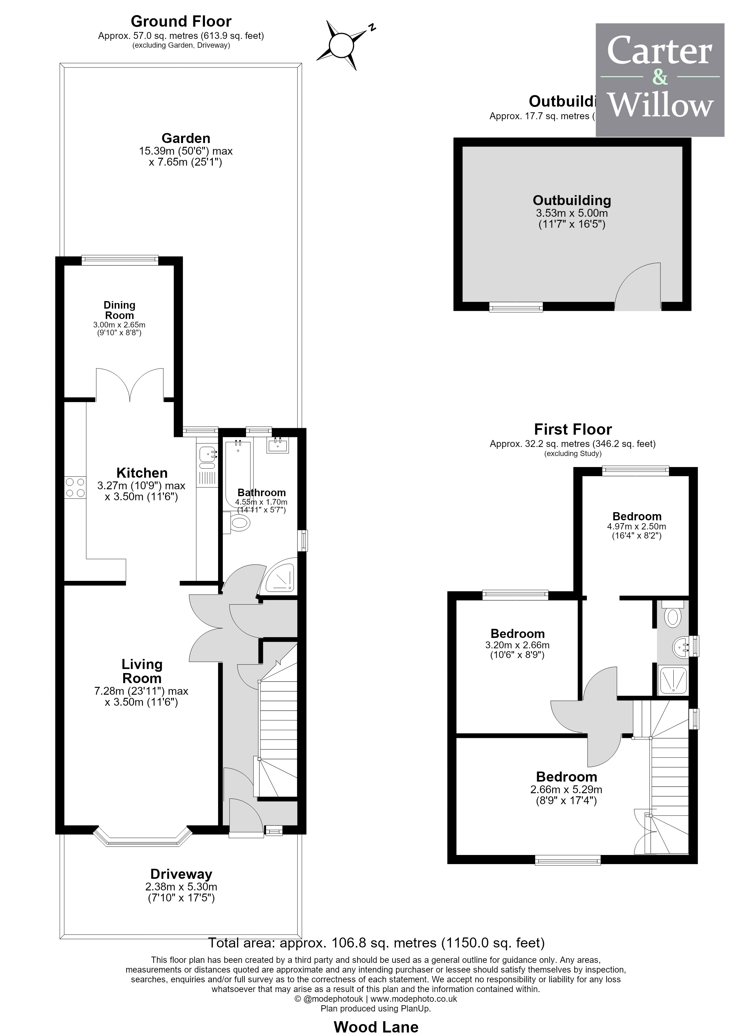 455, Wood Lane, Dagenham floorplan