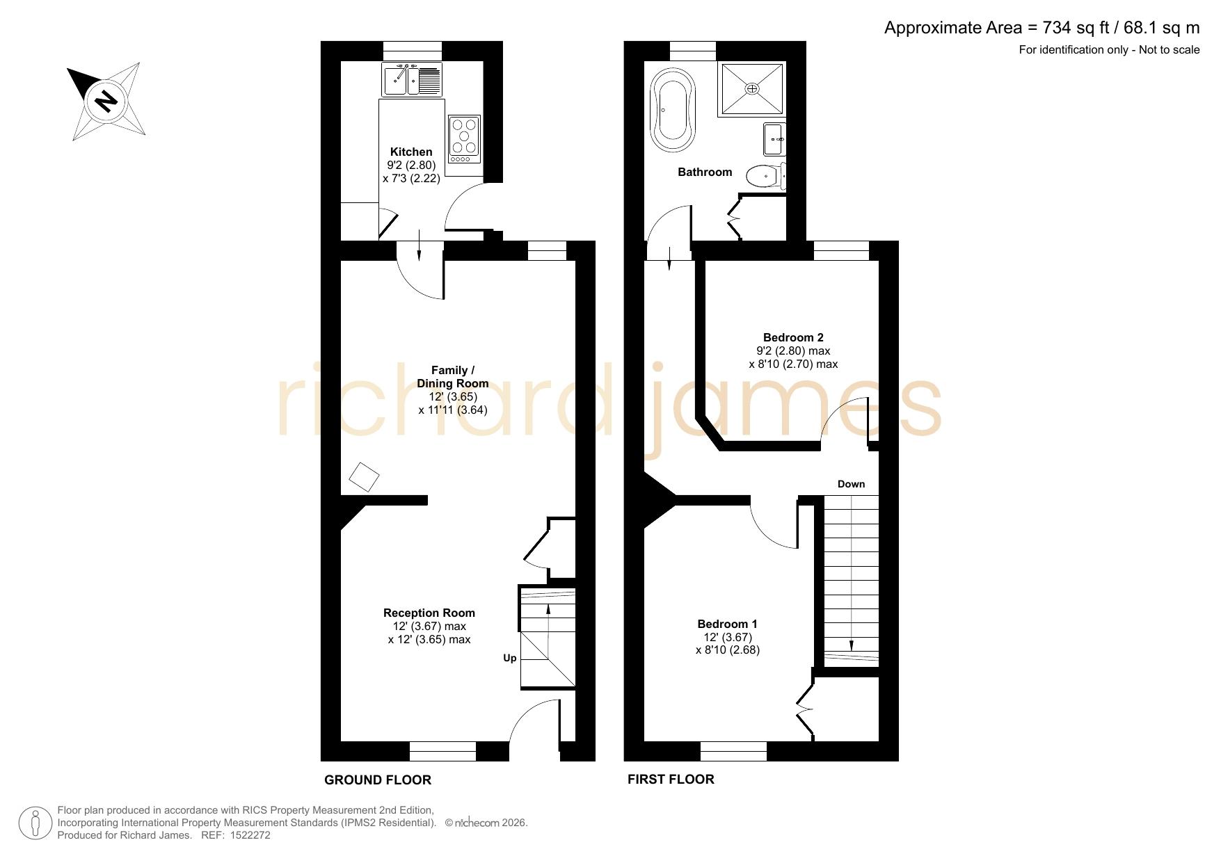40, Hyde Road, Swindon floorplan