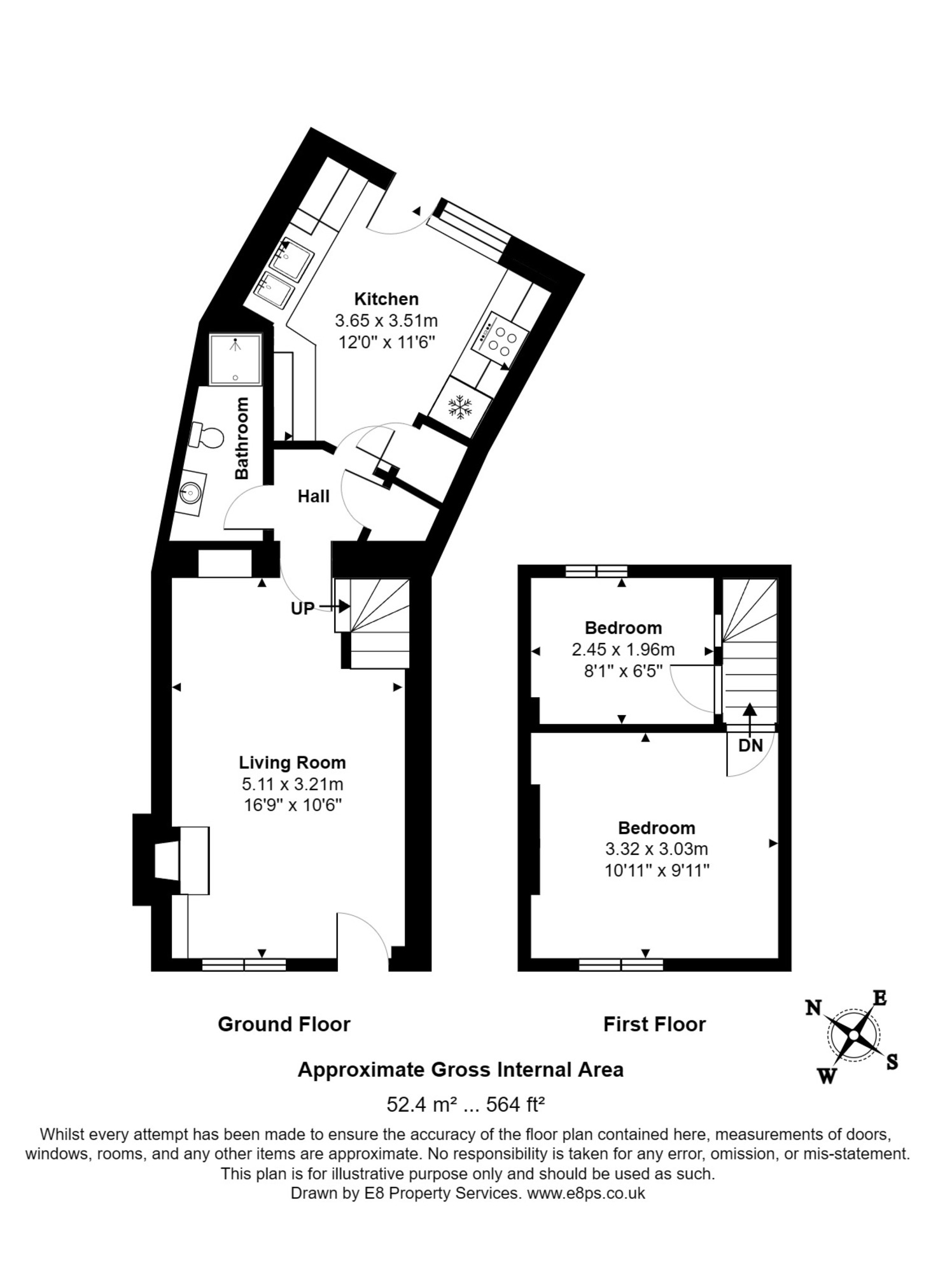 23, Oxford Road, Old Marston floorplan