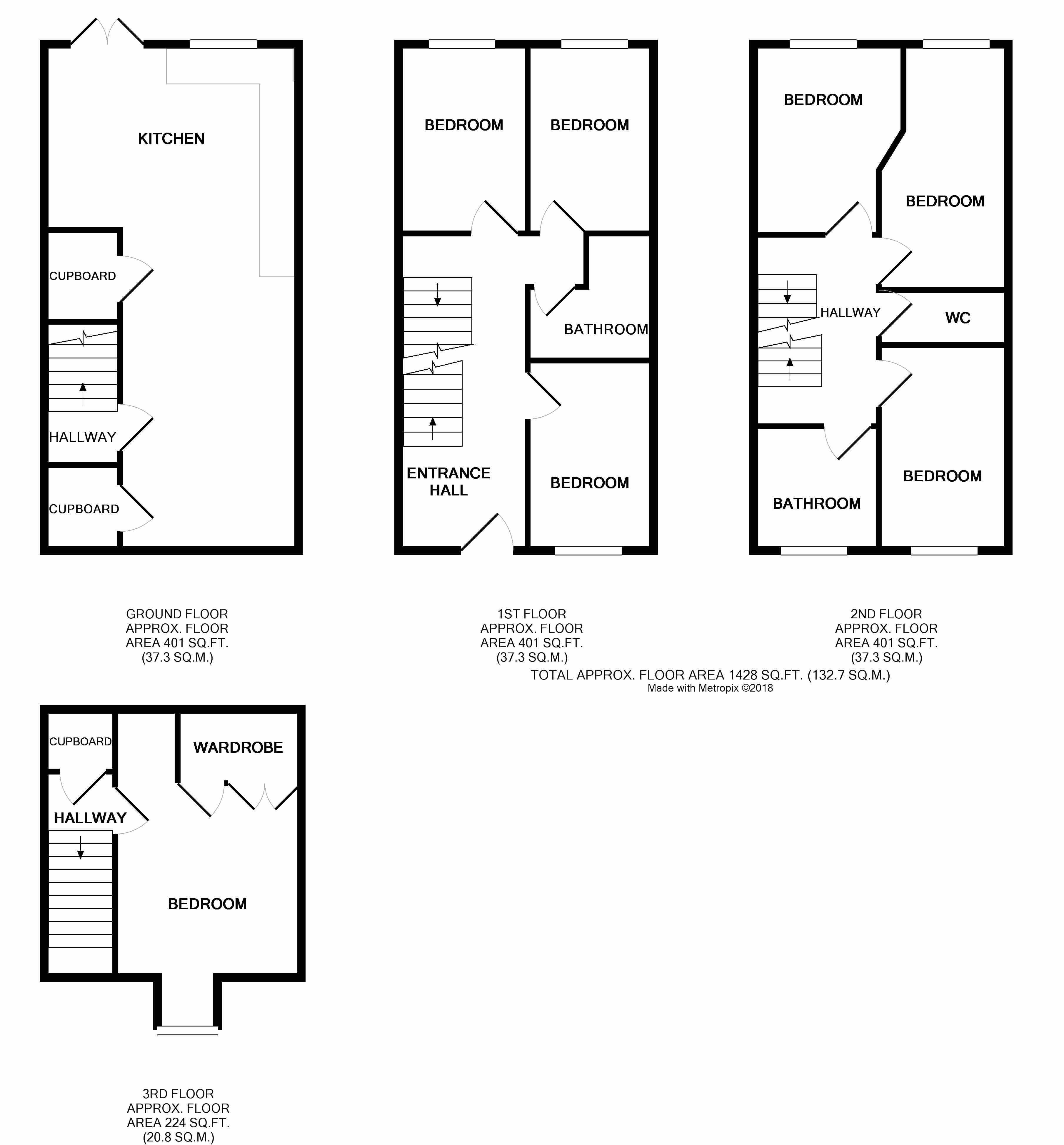 Foxglove Close, Stoke Gifford floorplan