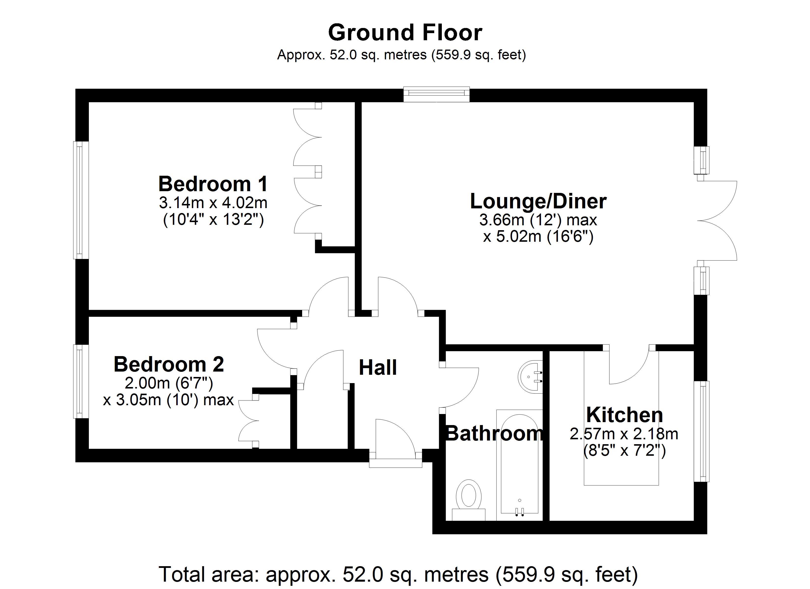 2 Bedrooms Flat for sale in Hadfield Close, Southall UB1