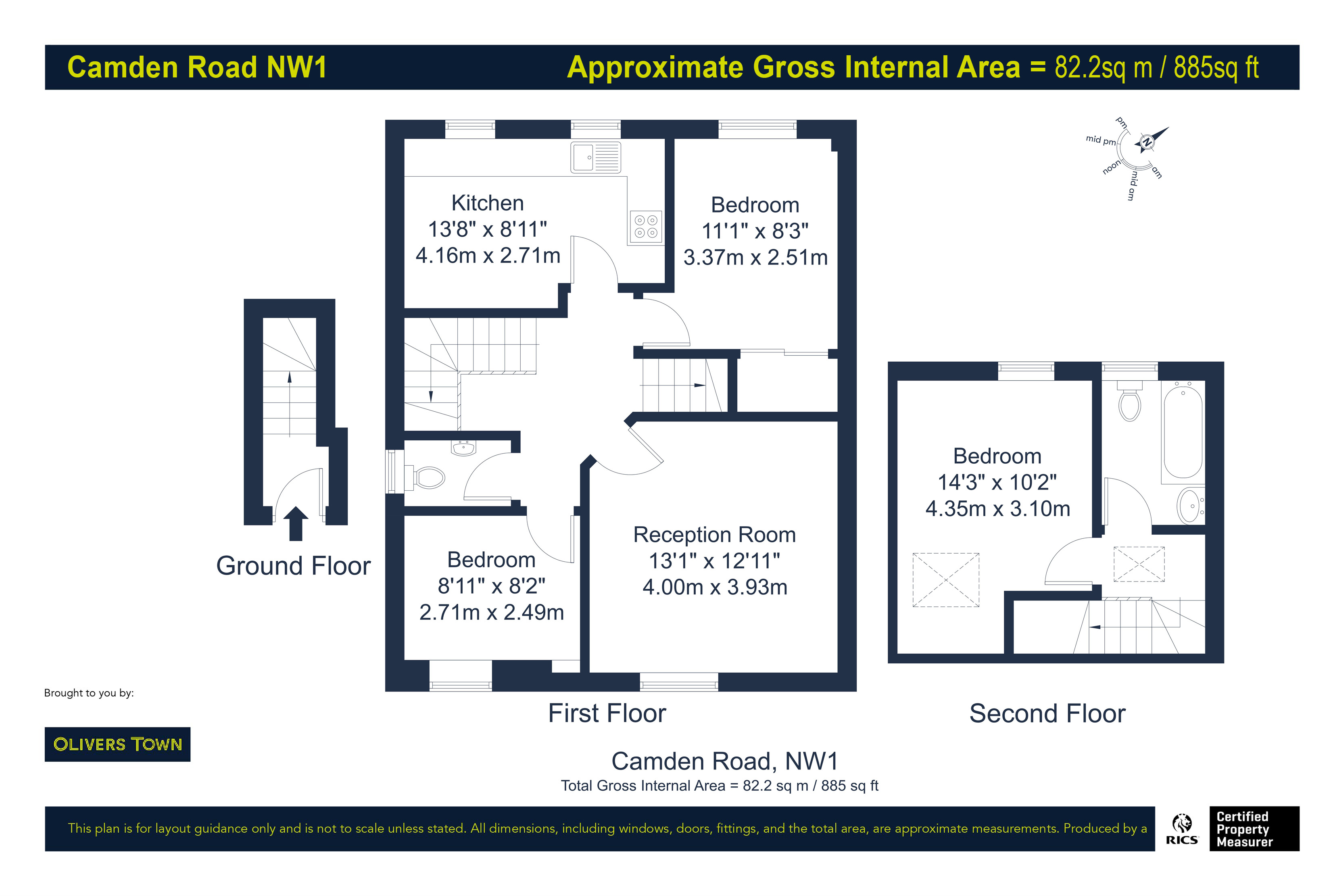 Camden Road, Camden floorplan