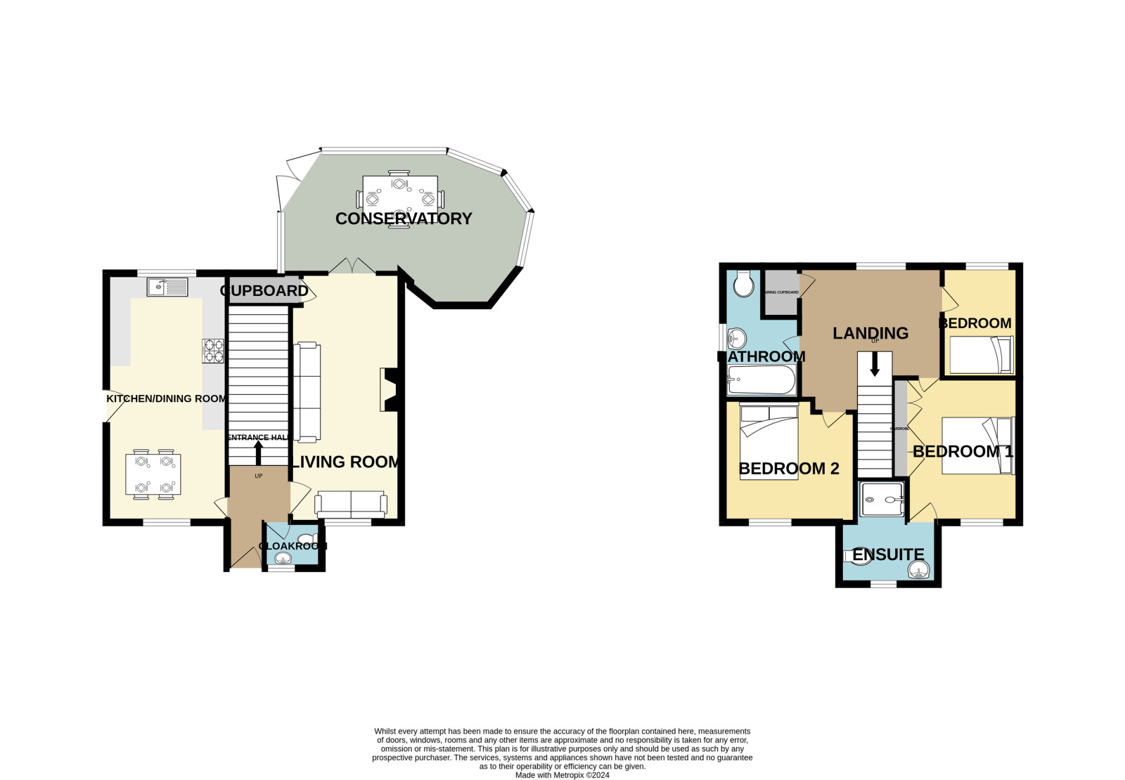 Daphne Close, Braintree floorplan