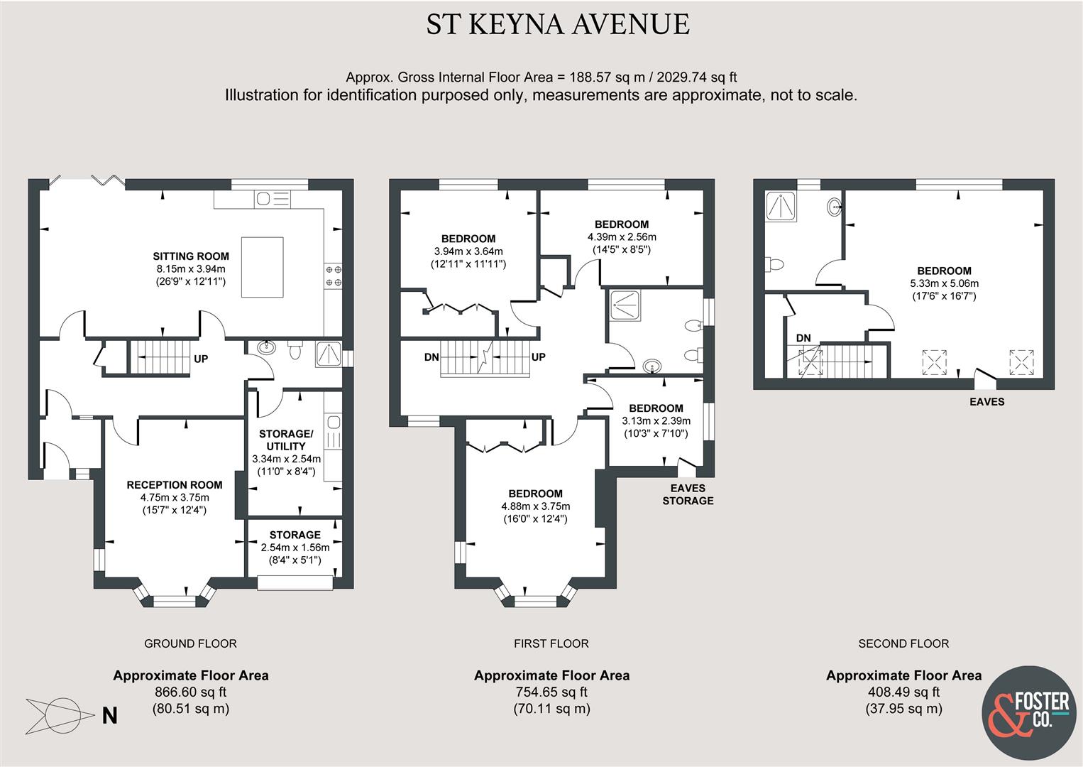 4, St. Keyna Avenue, Hove floorplan