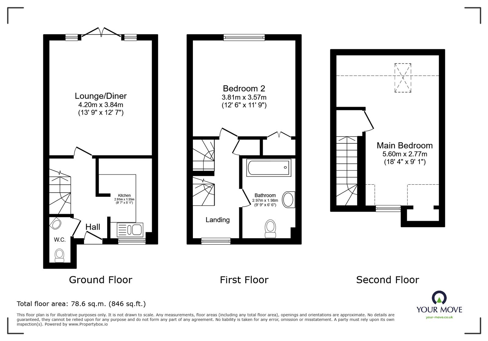 2 Hurst Court,, Halfway Road, Sheerness floorplan