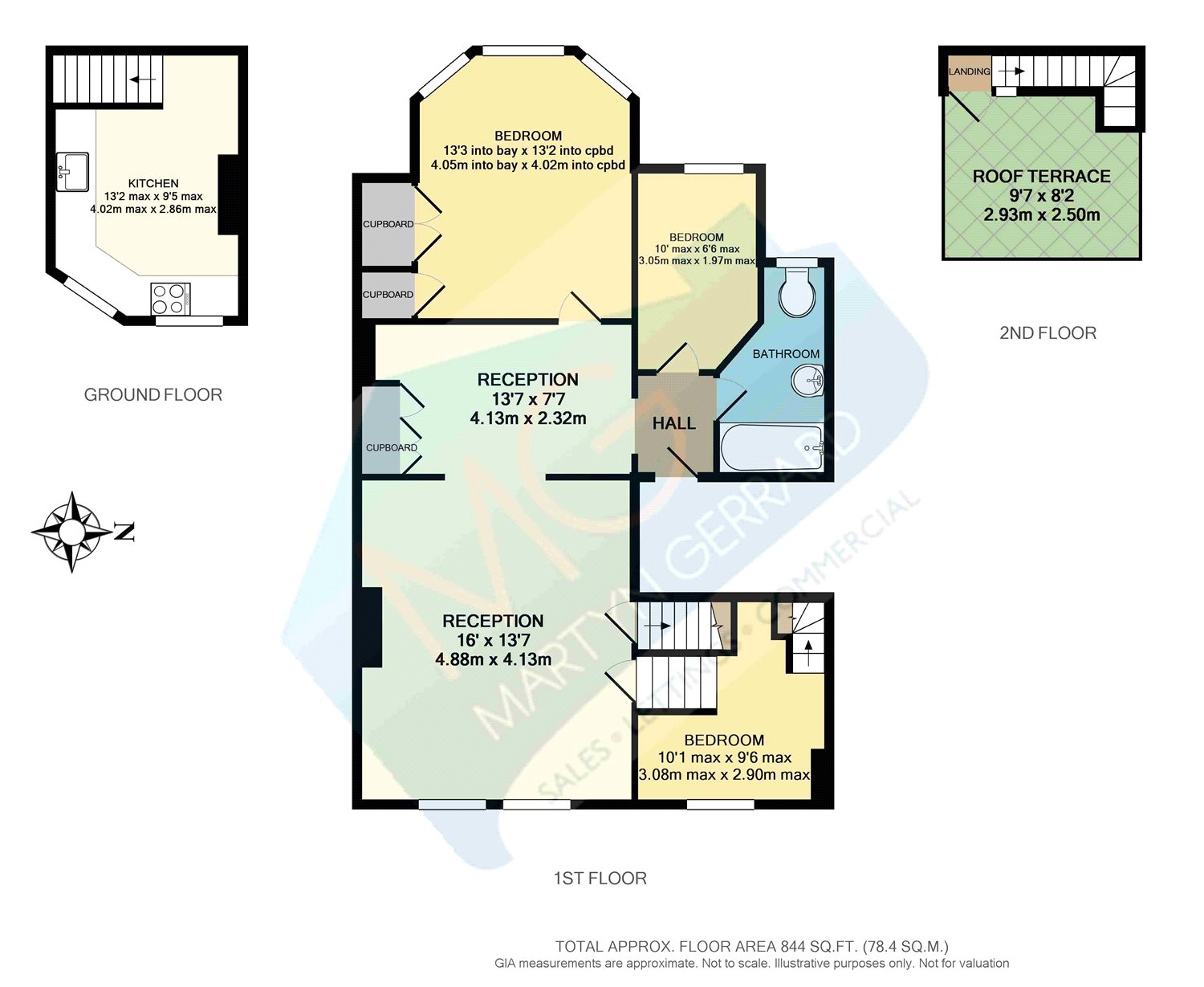3 Bedrooms Flat to rent in Muswell Hill Road, Muswell Hill, London N10
