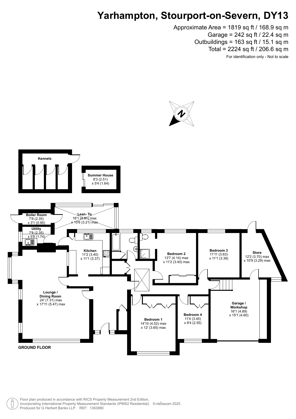 Denbury, Stourport-on-Severn floorplan