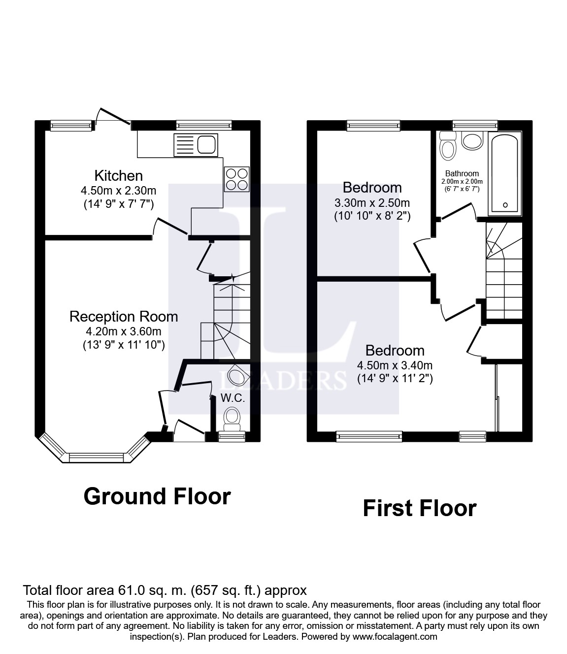 2 Bedrooms End terrace house to rent in Scholars Walk, Guildford GU2