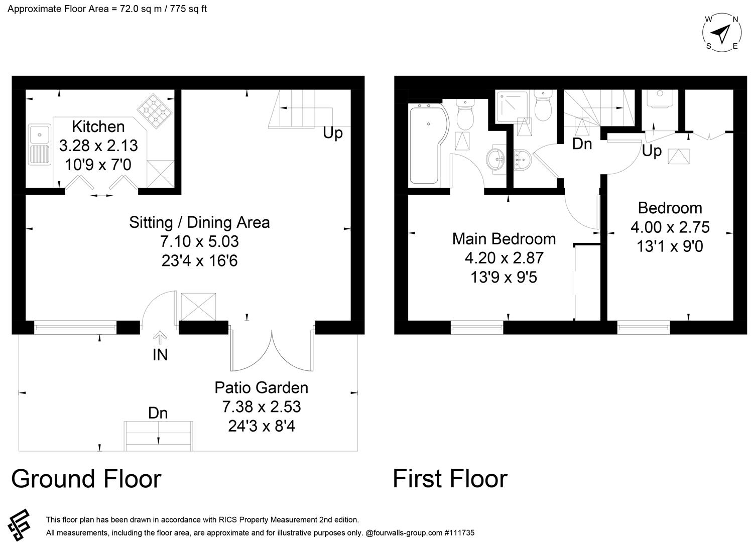 Landau Cottage, Malvern Priors, Malvern Place, Cheltenham floorplan