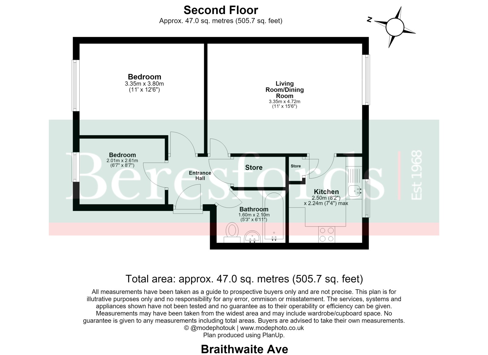114, Braithwaite Avenue, Romford floorplan