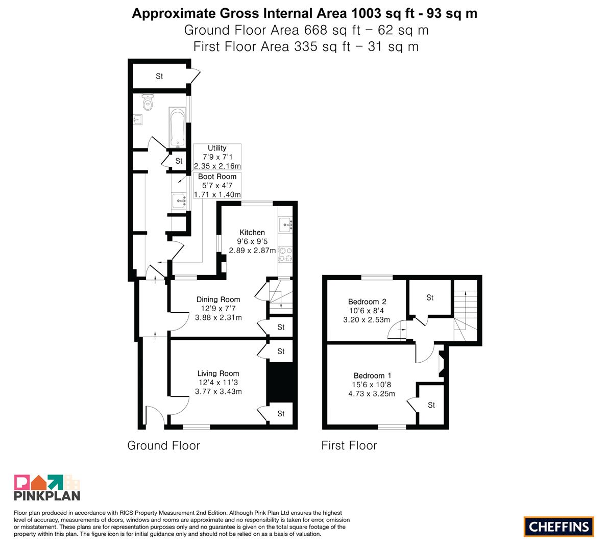 14, Market Hill, Clare floorplan