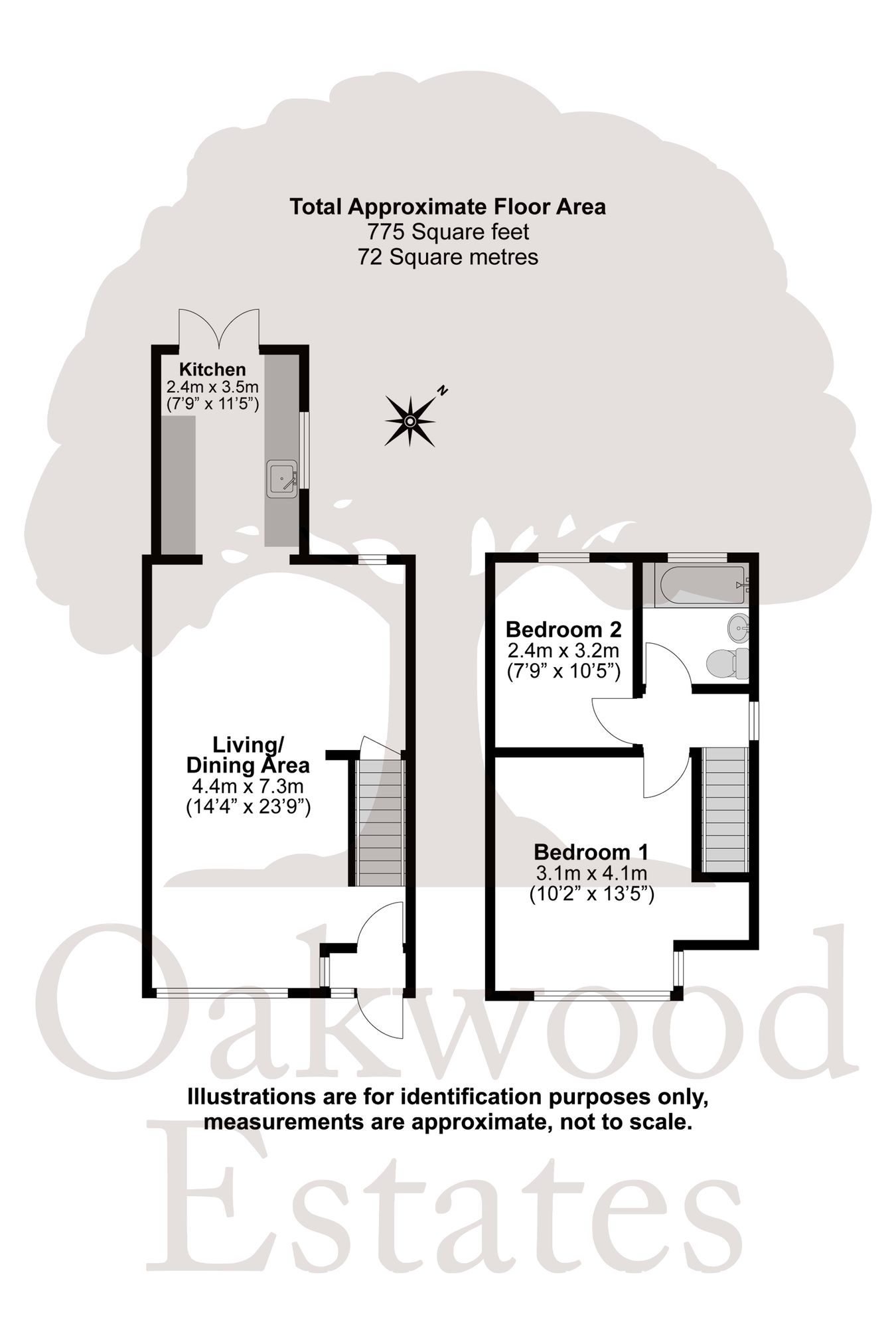 Long Lane, Staines-upon-Thames floorplan