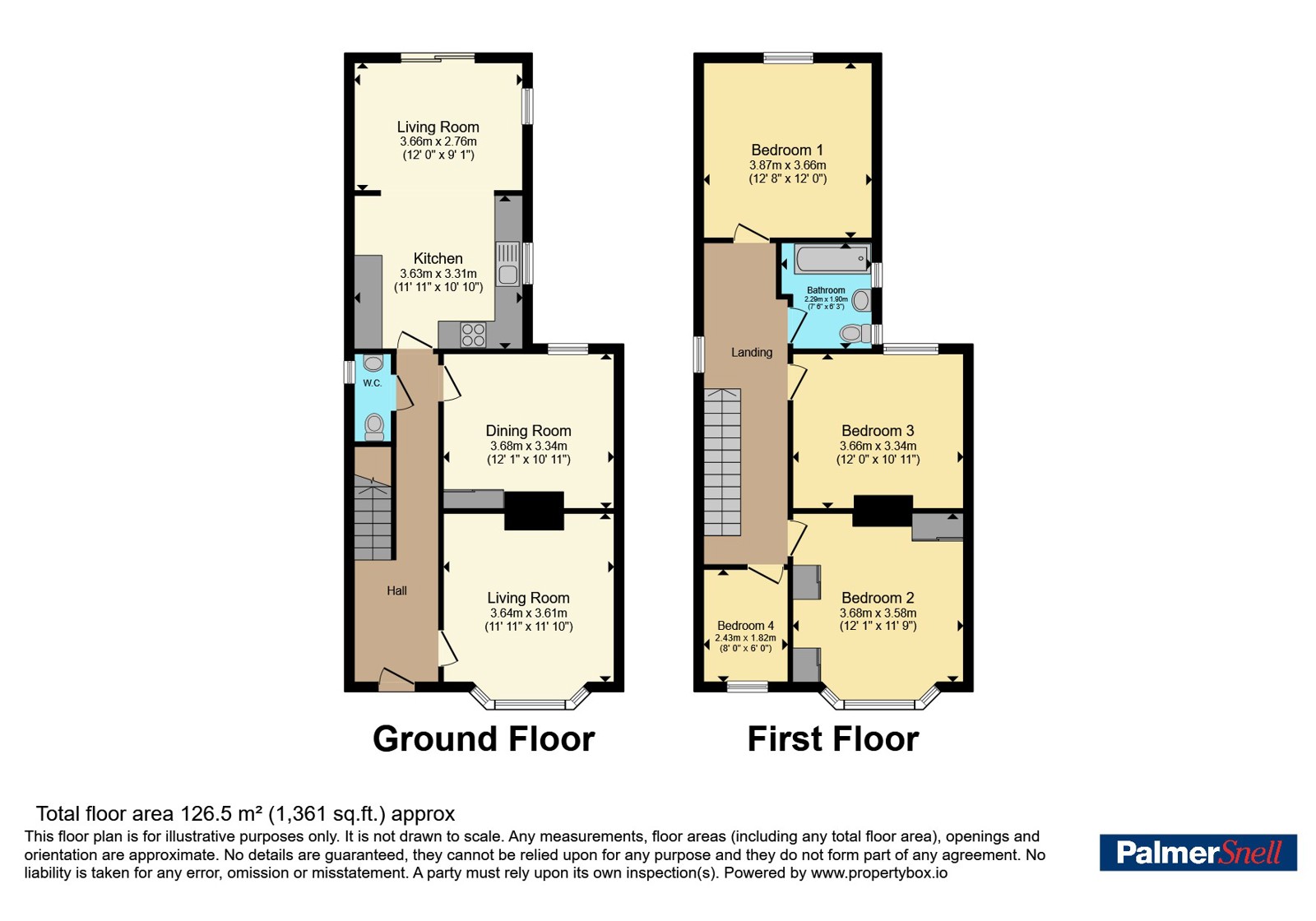 9, Abinger Road, Dorset floorplan