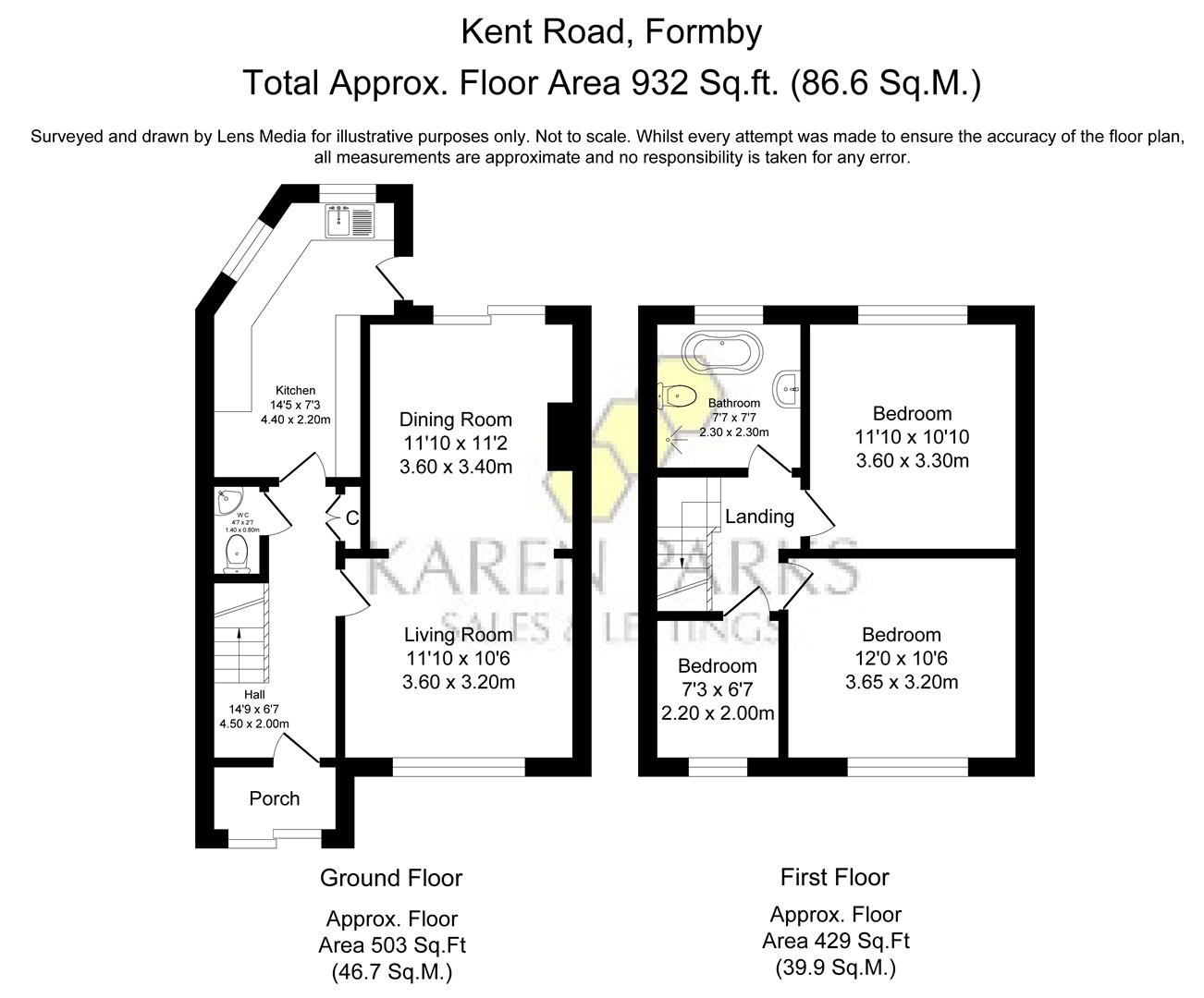 20, Kent Road, Liverpool floorplan