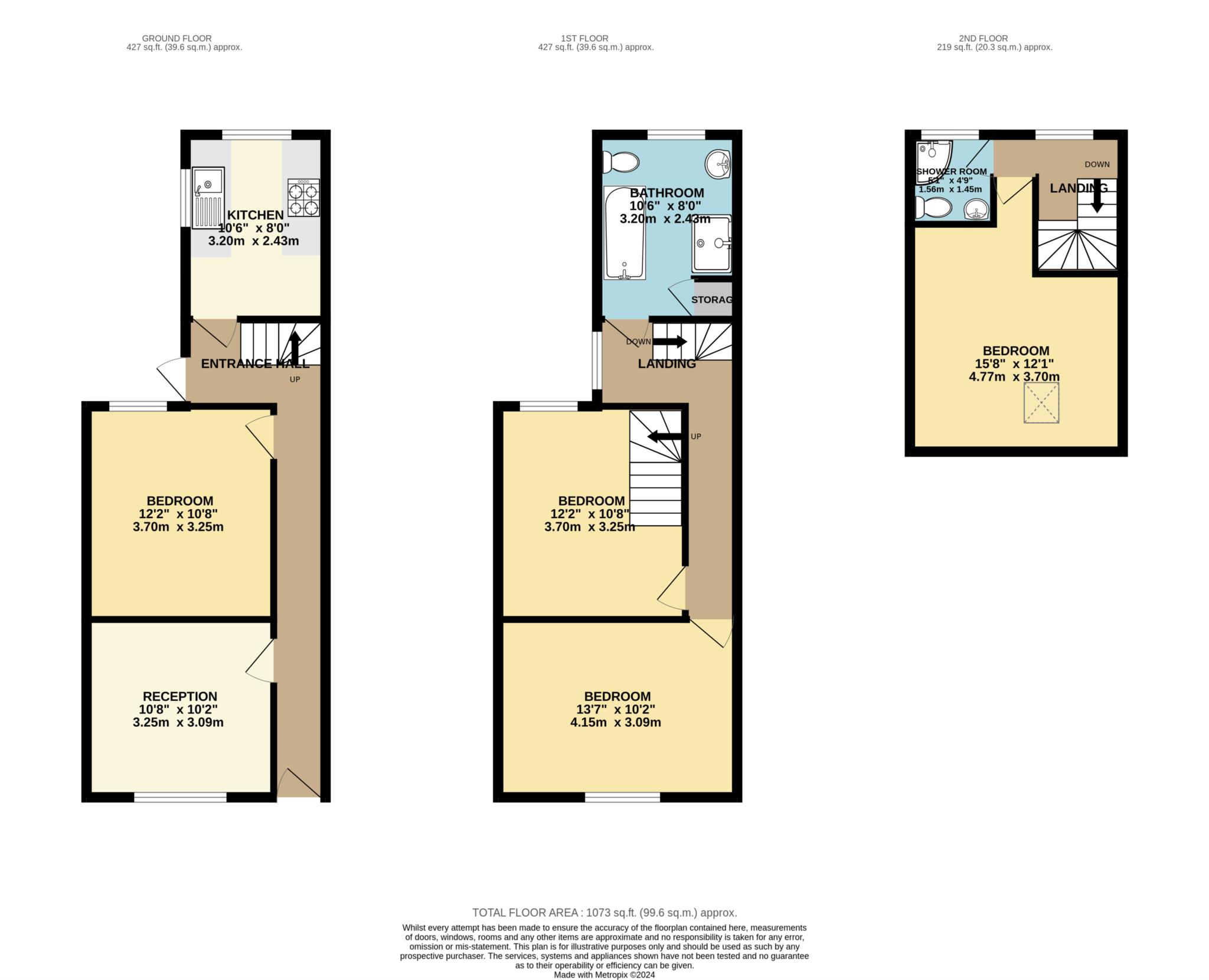 Donnington Gardens, Reading floorplan