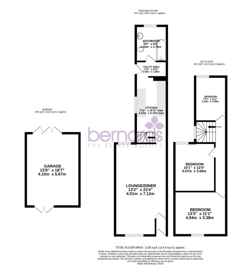 Ethel Road, Portsmouth floorplan
