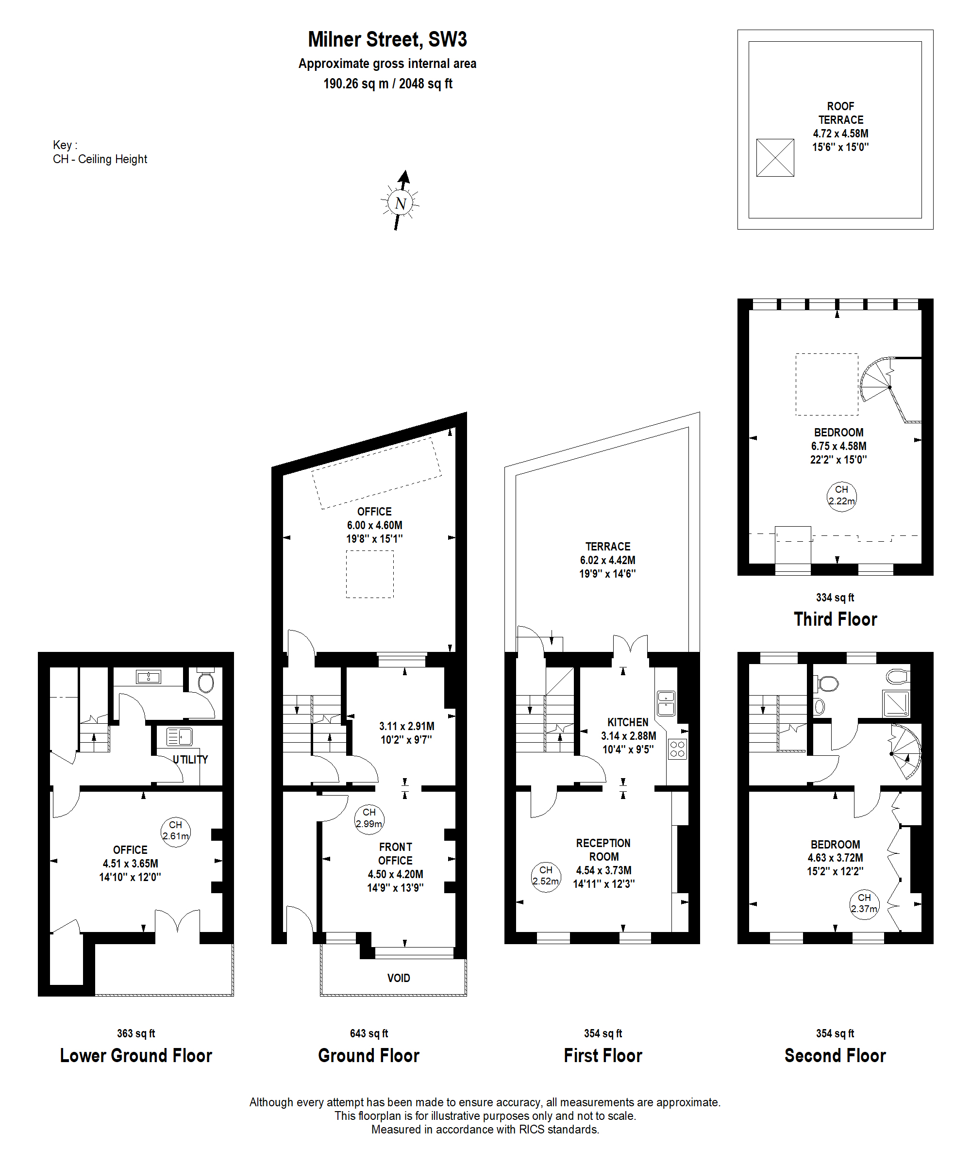 5, Milner Street, Chelsea floorplan