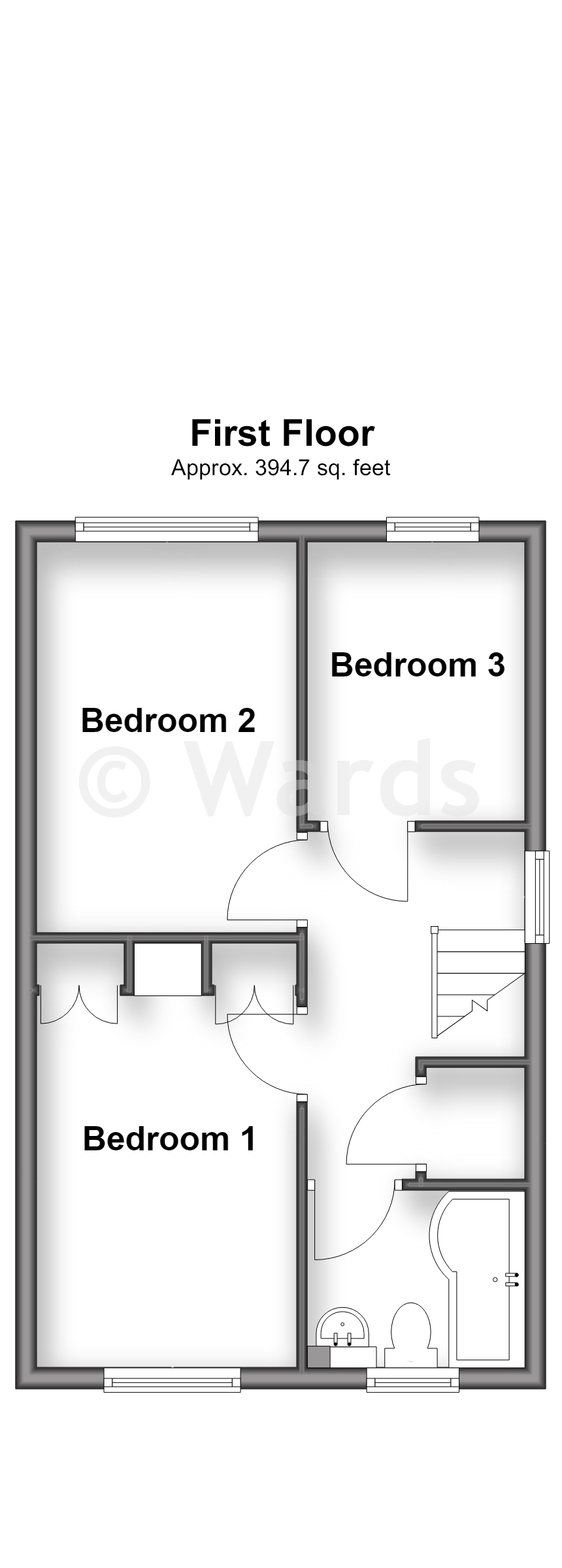 38, St. Welcume's Way, Maidstone floorplan