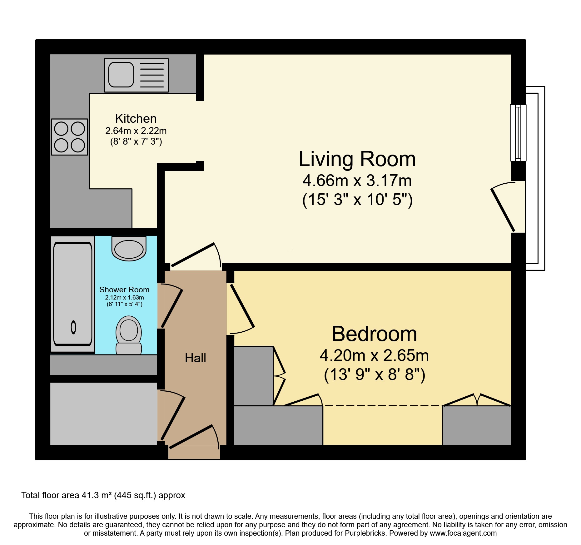 30, Pinewood Court, Fleet floorplan